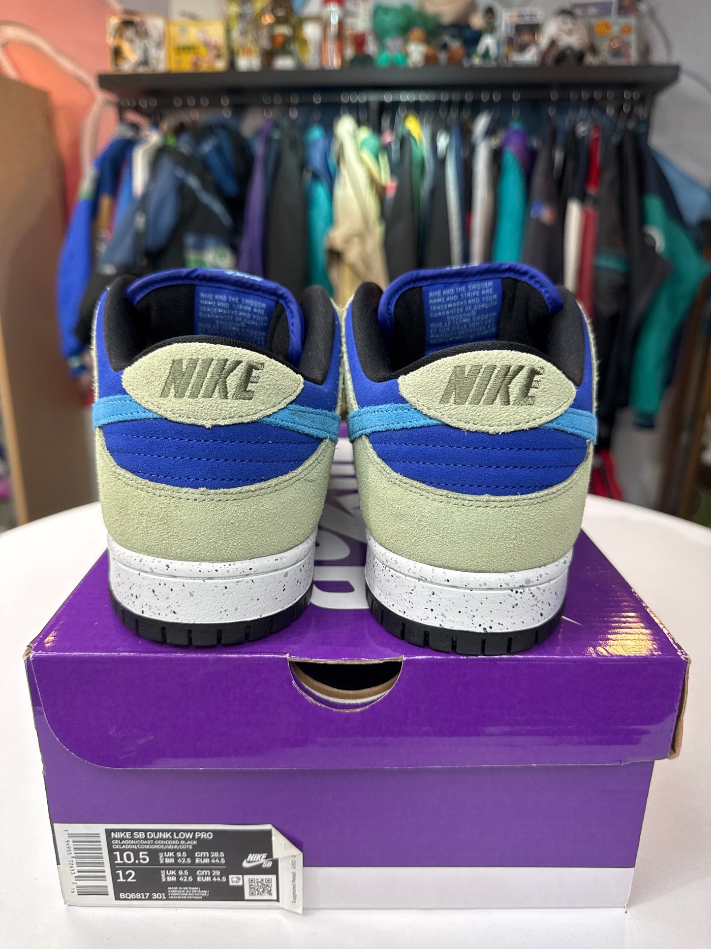 Preowned Nike SB Dunk Low ACG Celadon