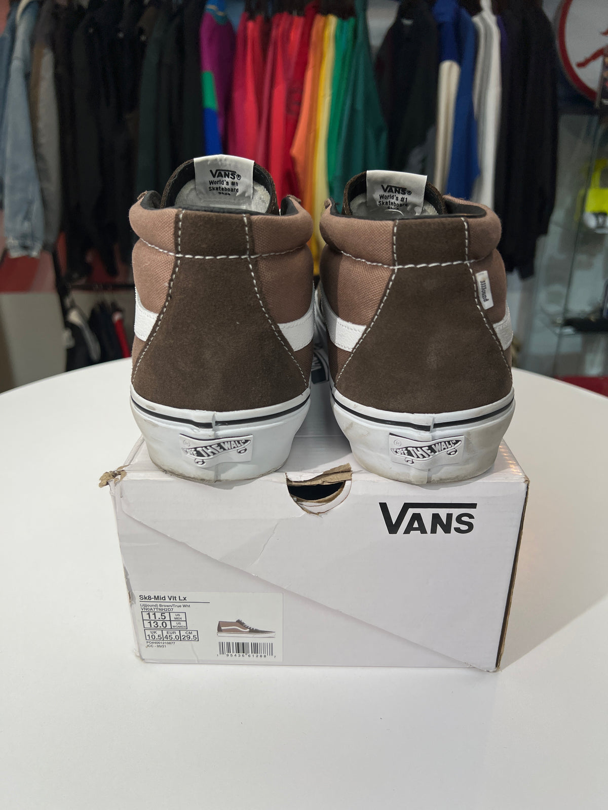Preowned Vans x JJJJound Sk8-Mid Vault LX