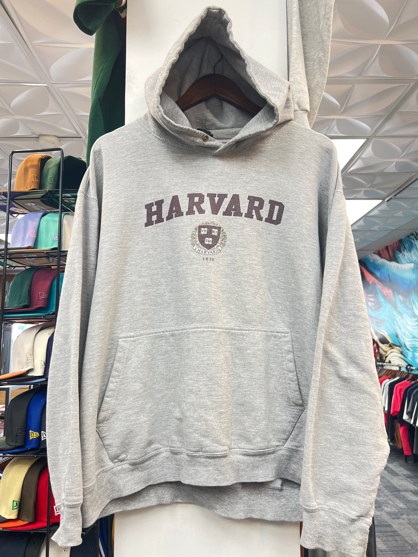 Vintage Harvard Hoodie