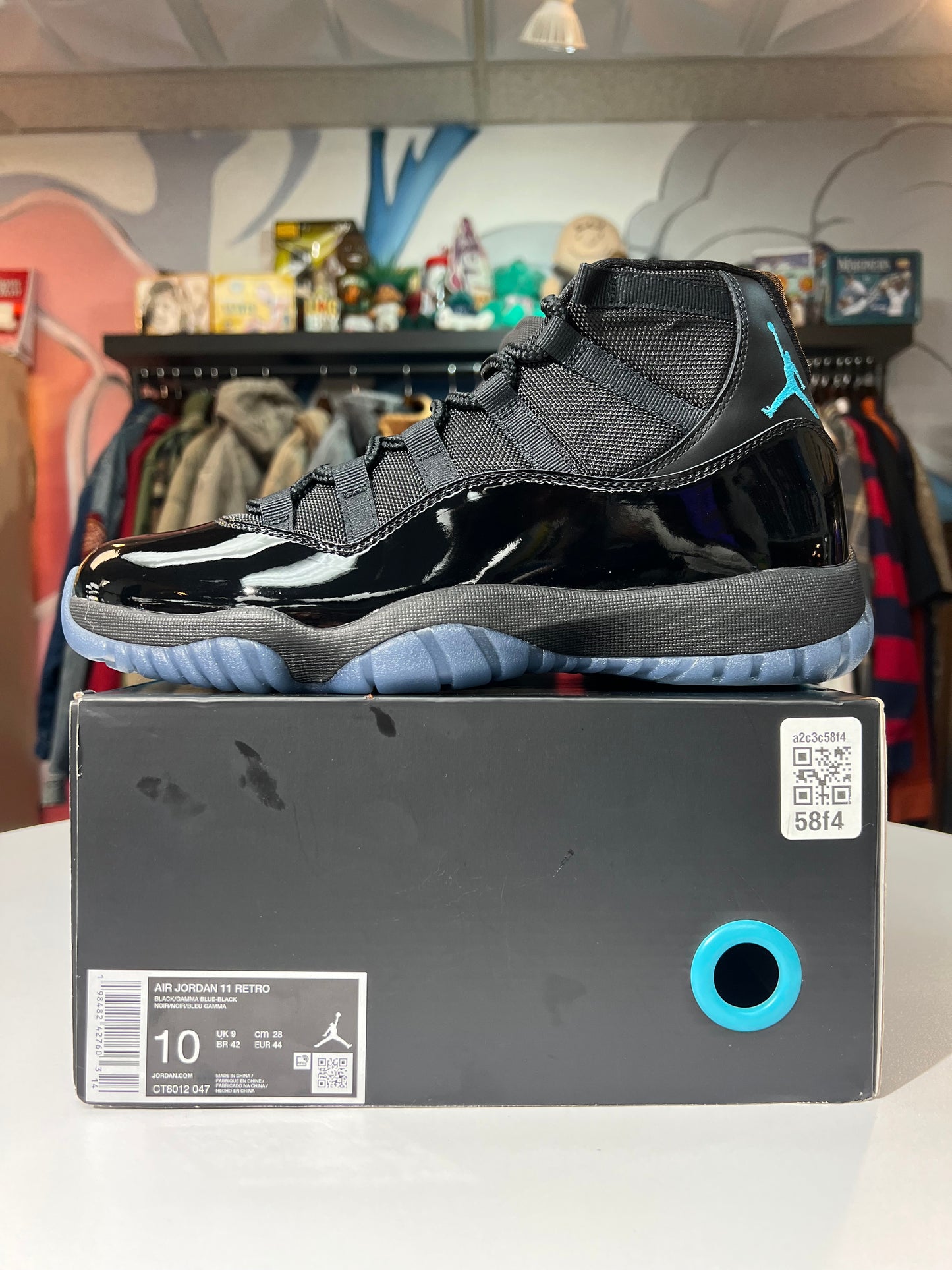 New Jordan 11 Retro Gamma Blue
