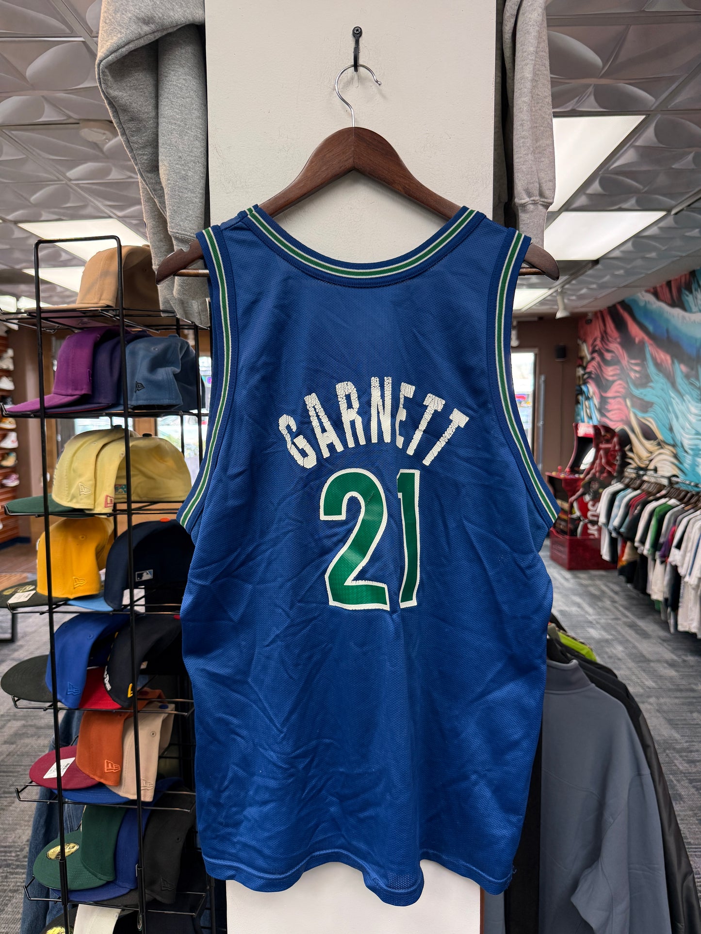 Vintage Kevin Garnett Timberwolves Jersey