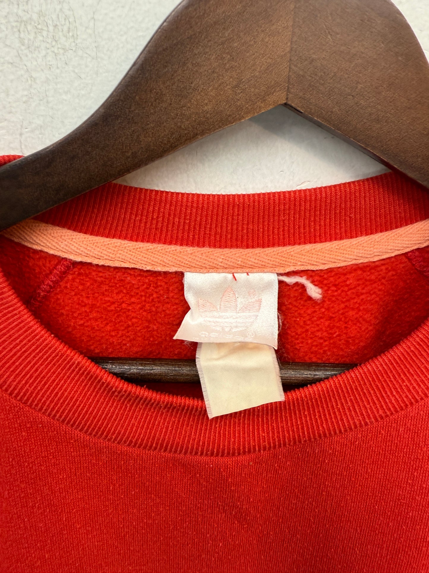 Vintage Adidas Red Crewneck