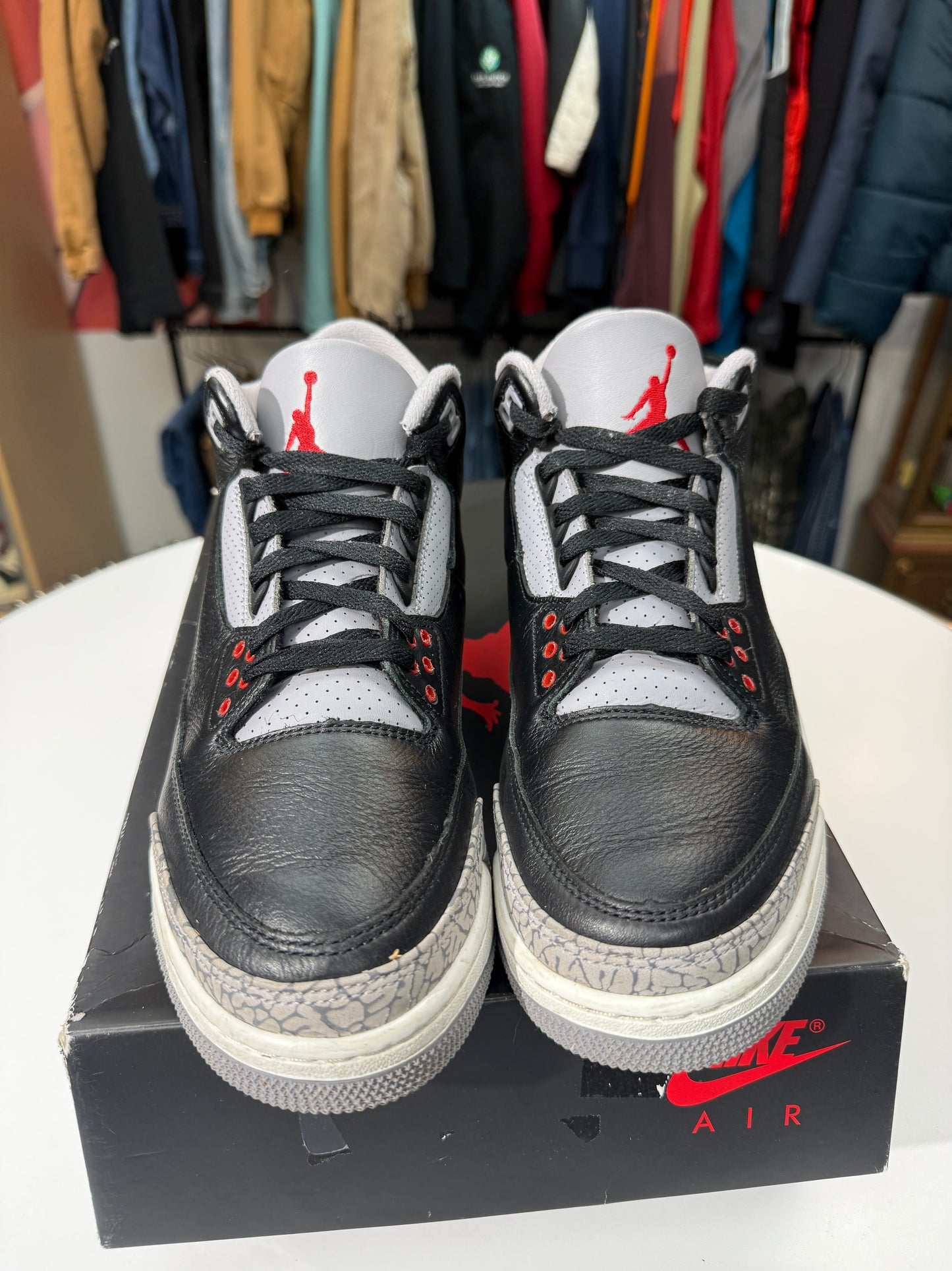 Preowned Black Cement Jordan 3 (2024)