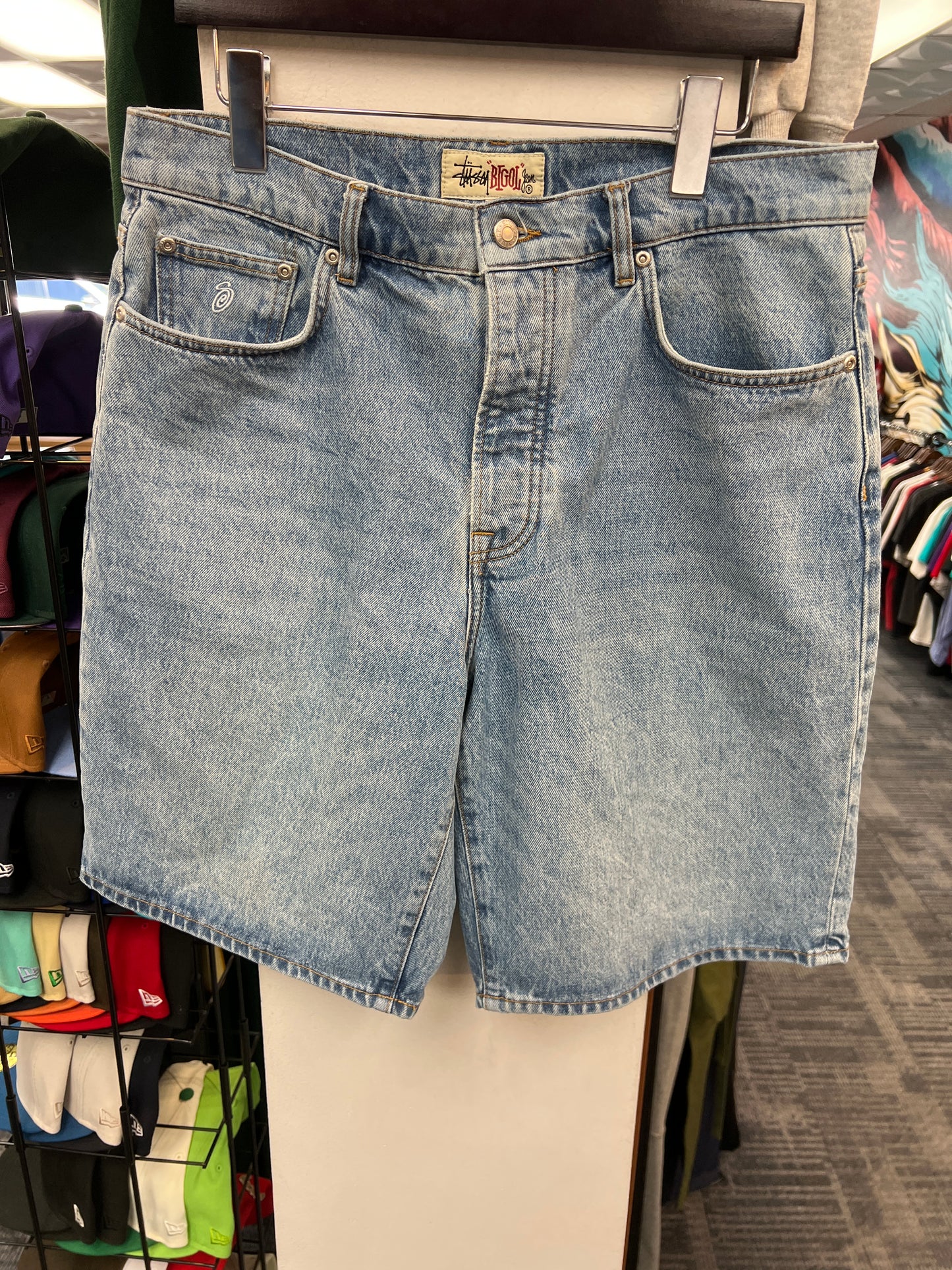 Stussy Big Ol’ Denim Shorts