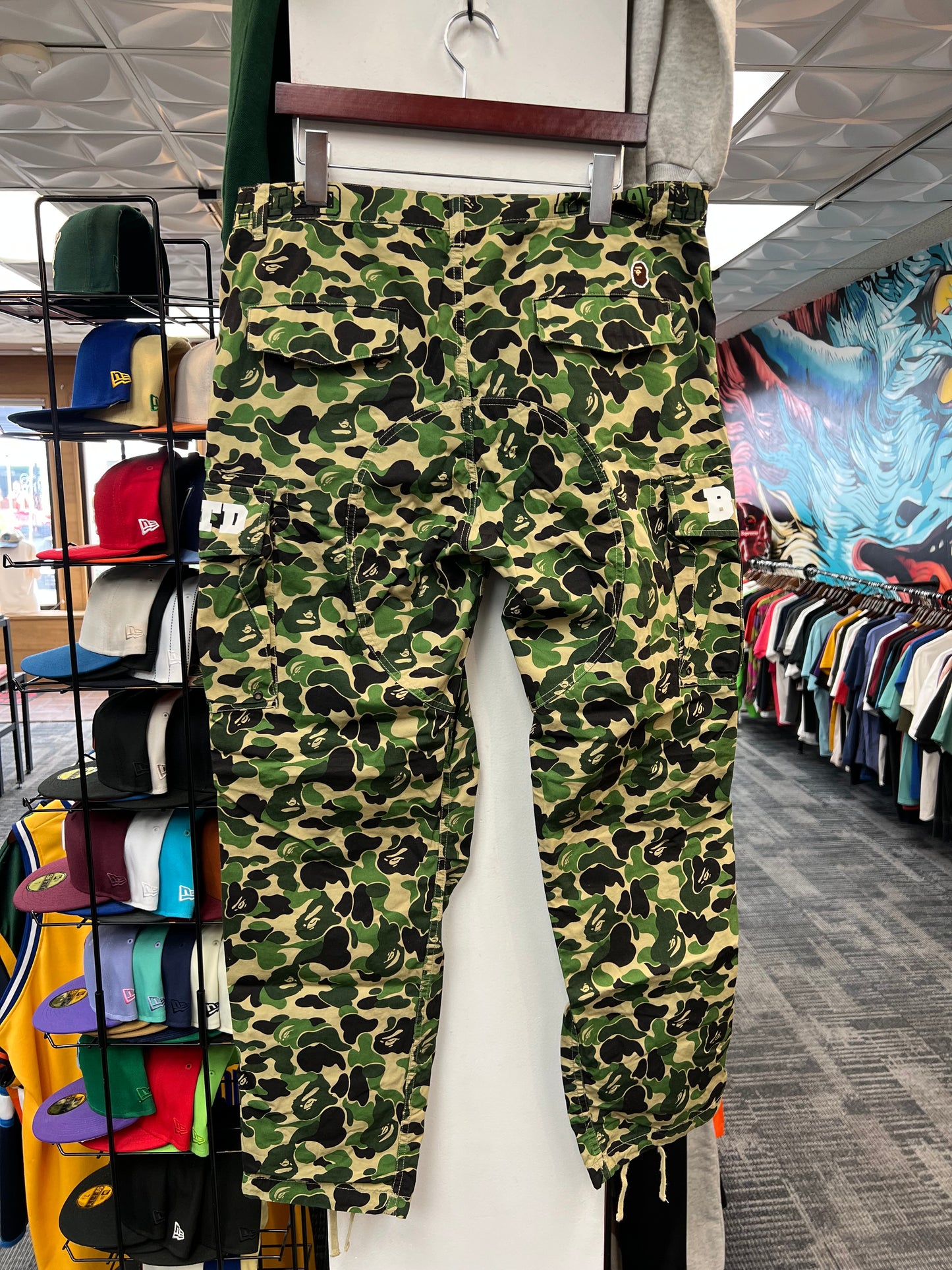Bape x Undefeated ABC Camo 6 Pocket Pants