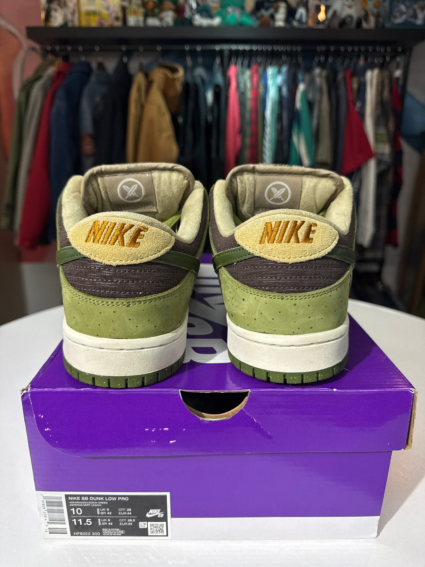Preowned Nike SB Dunk Low Yuto Horigome Matcha