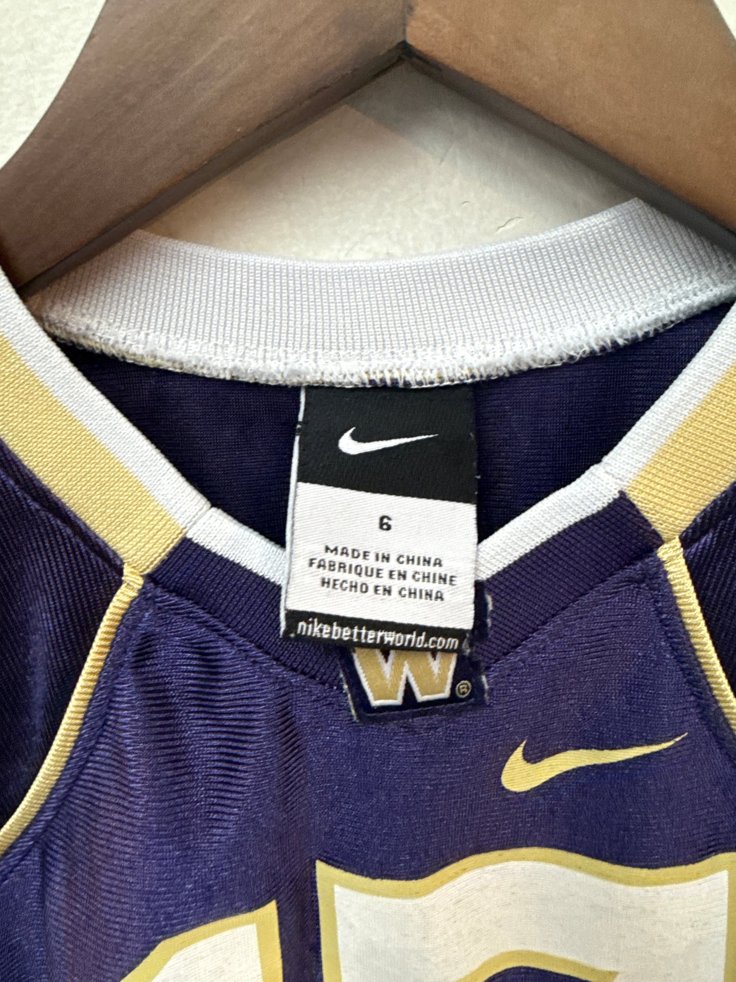 Nike U of W Kids Jersey