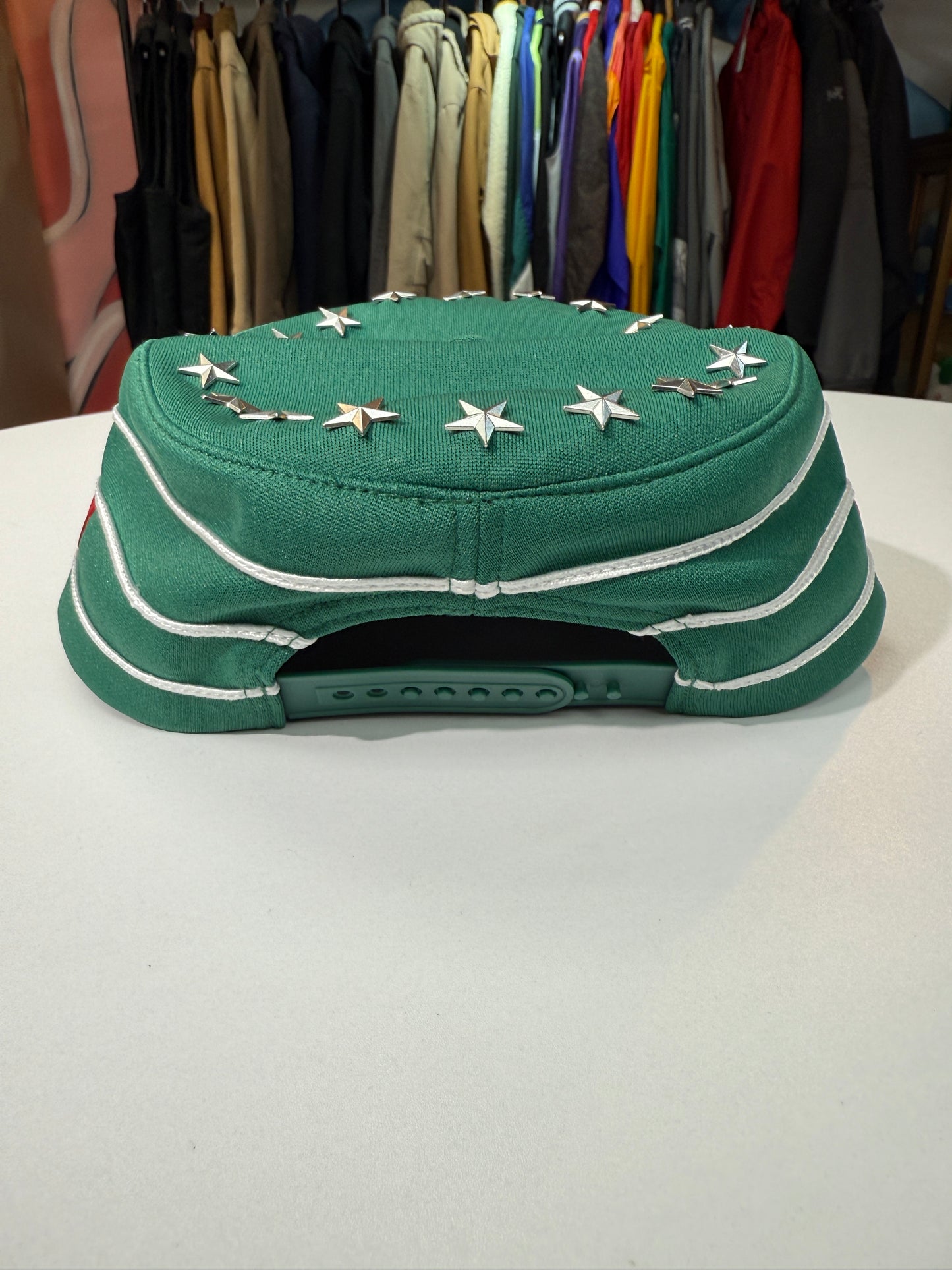 New Supreme Stars Studded Pillbox Hat