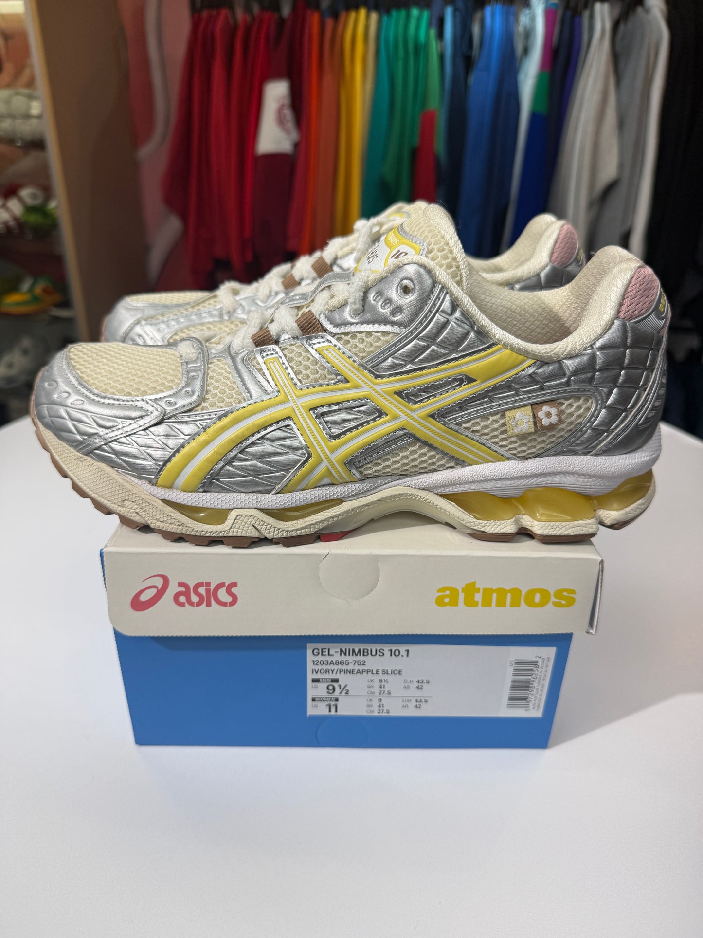 Preowned Vandy x Atmos Banana Split Asics Gel-Nimbus 10.1