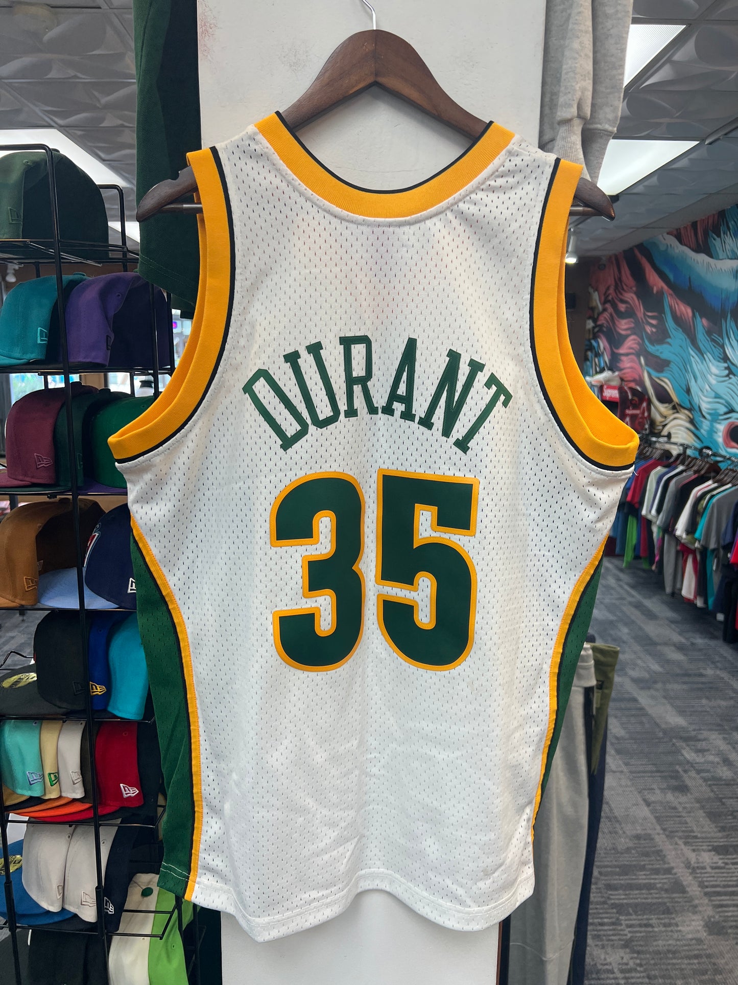 Mitchell & Ness Kevin Durant Sonics Jersey