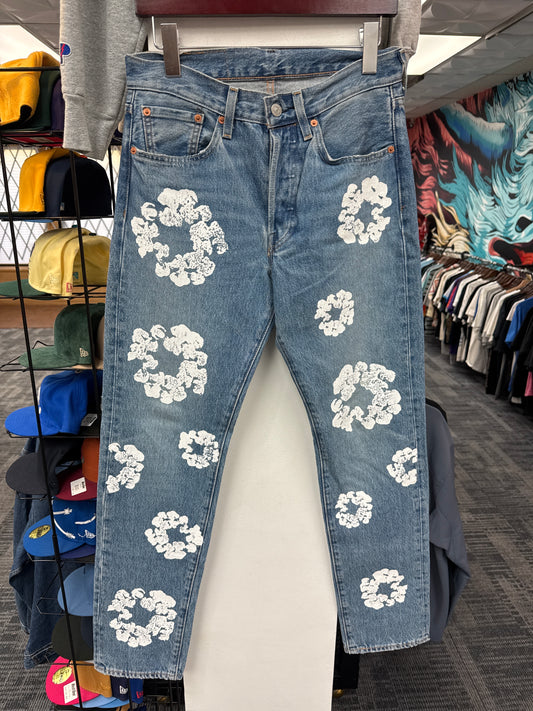 Denim Tears Light Wash Jeans