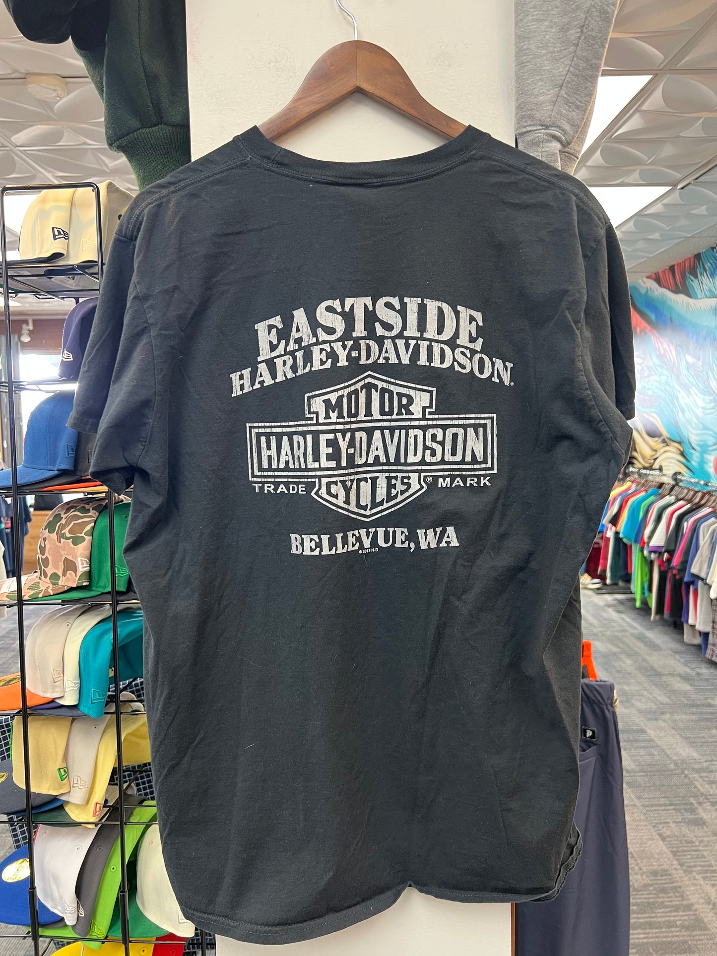 Vintage Harley Davidson Hog Blood Tee