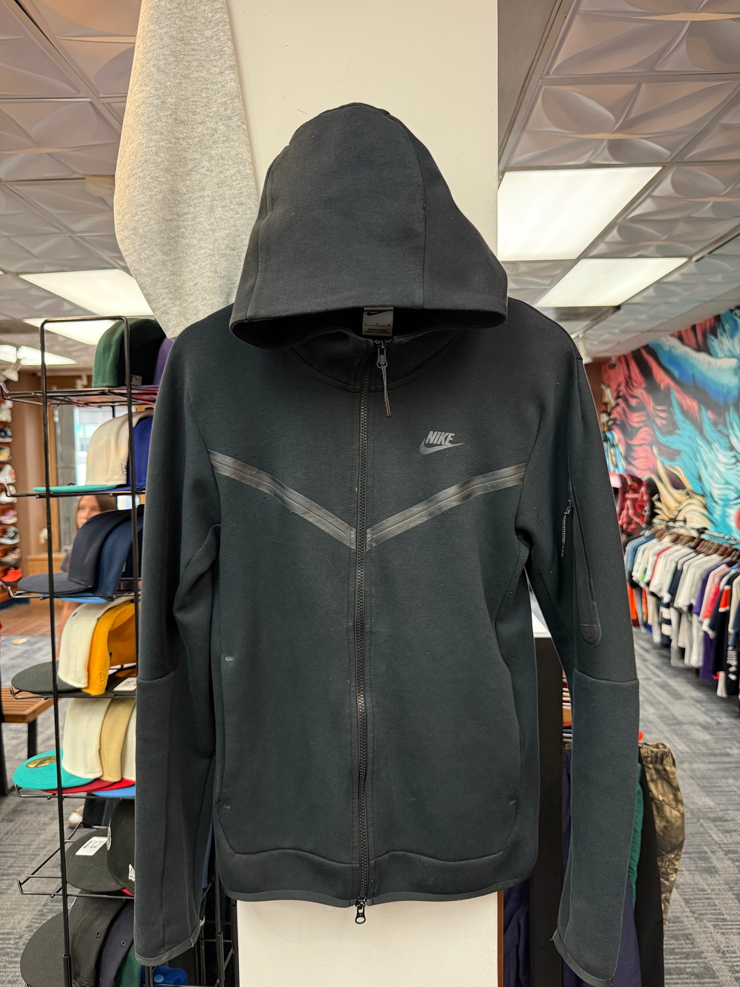 Nike Black Tech Fleece Hoodie