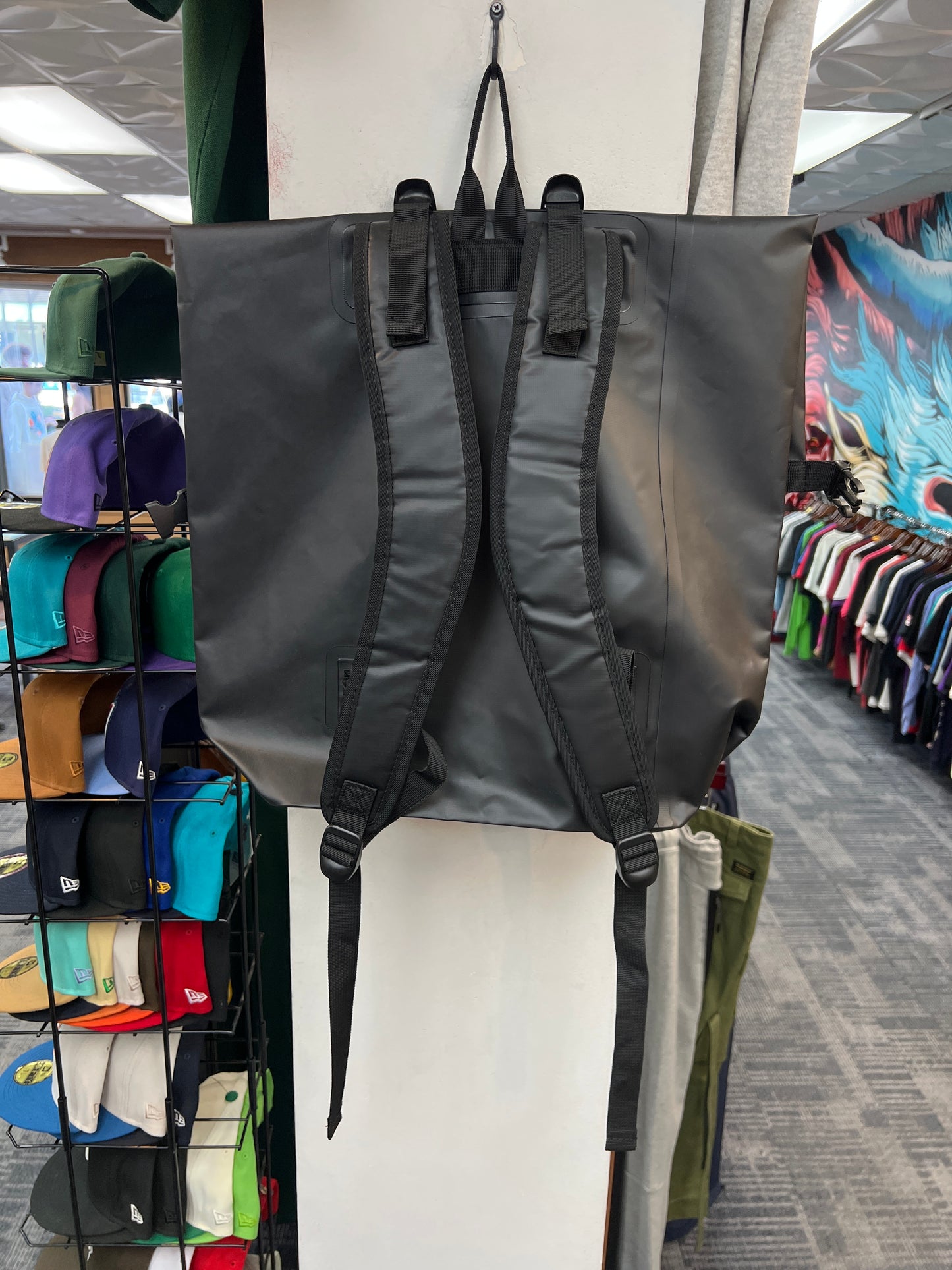Yeezy Black Dry Bag Backpack