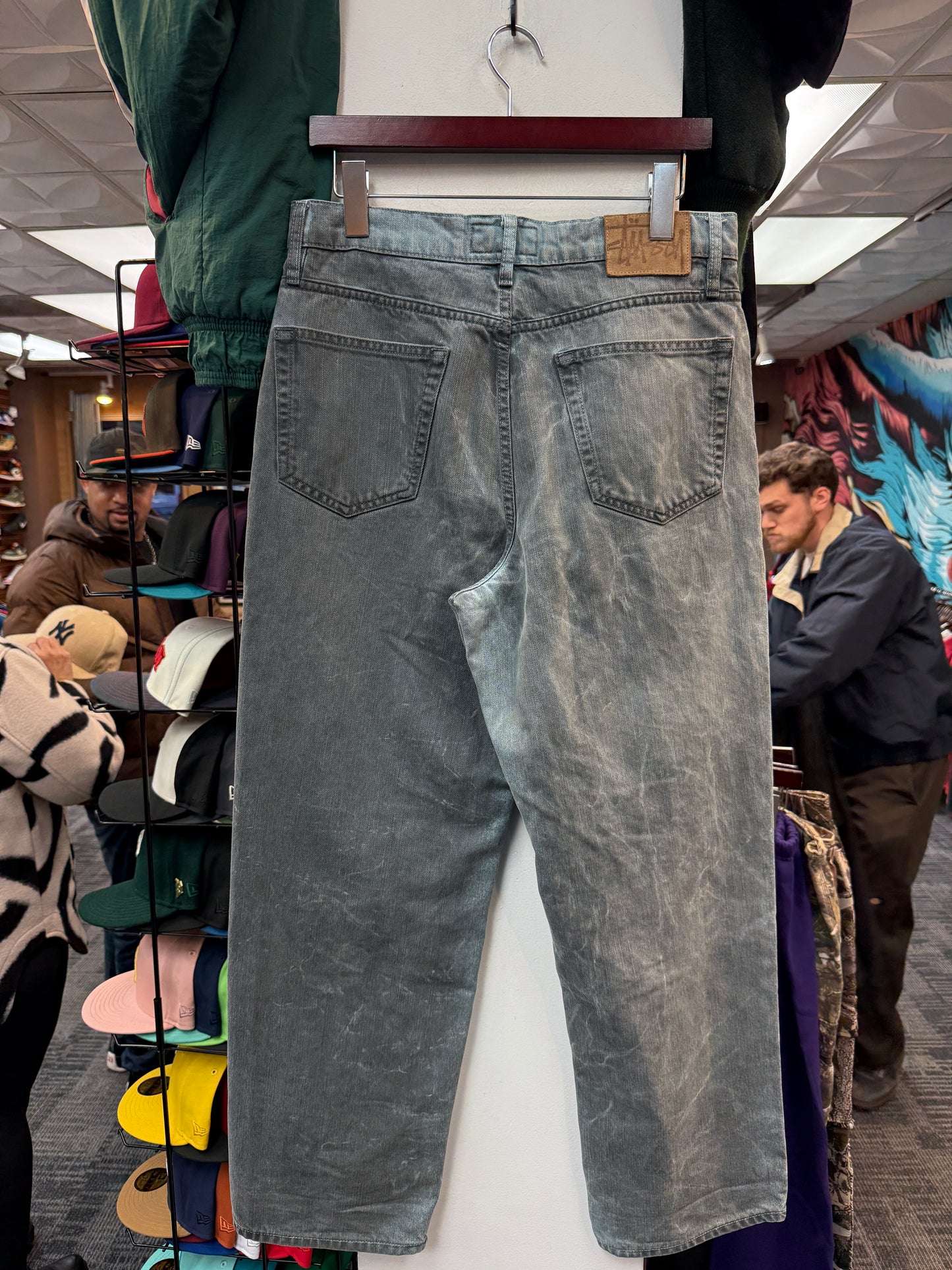 Stussy Big Ol’ Spray Dye Jeans
