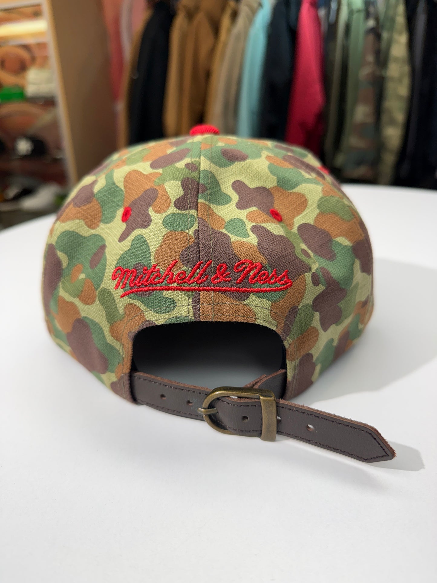 Bulls Camo Strapback