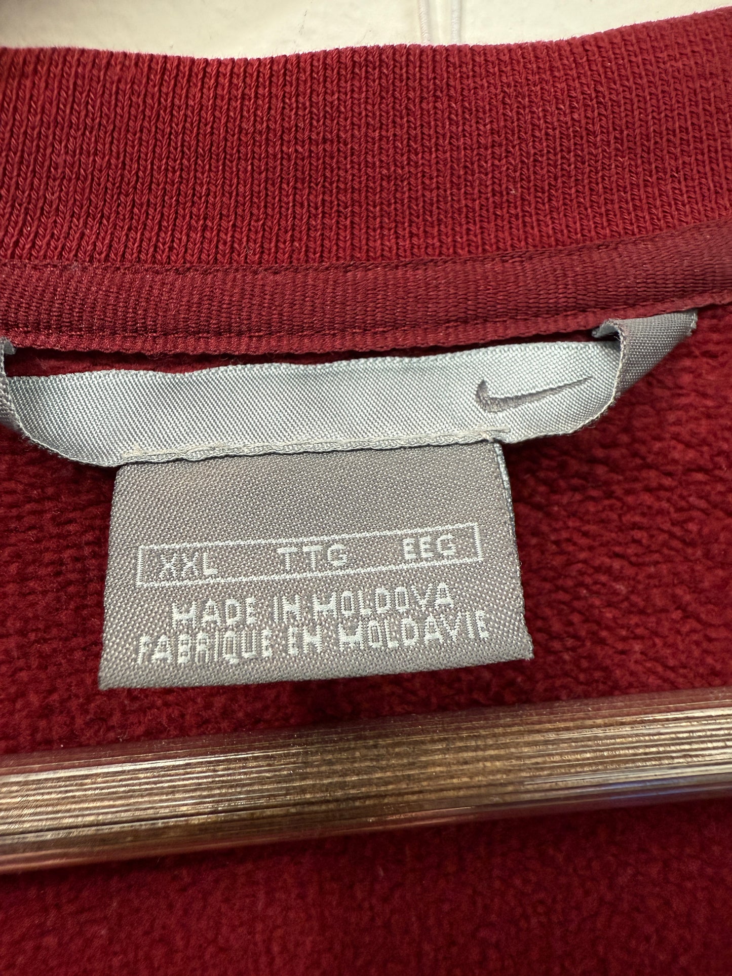 Vintage Nike Crewneck Burgundy