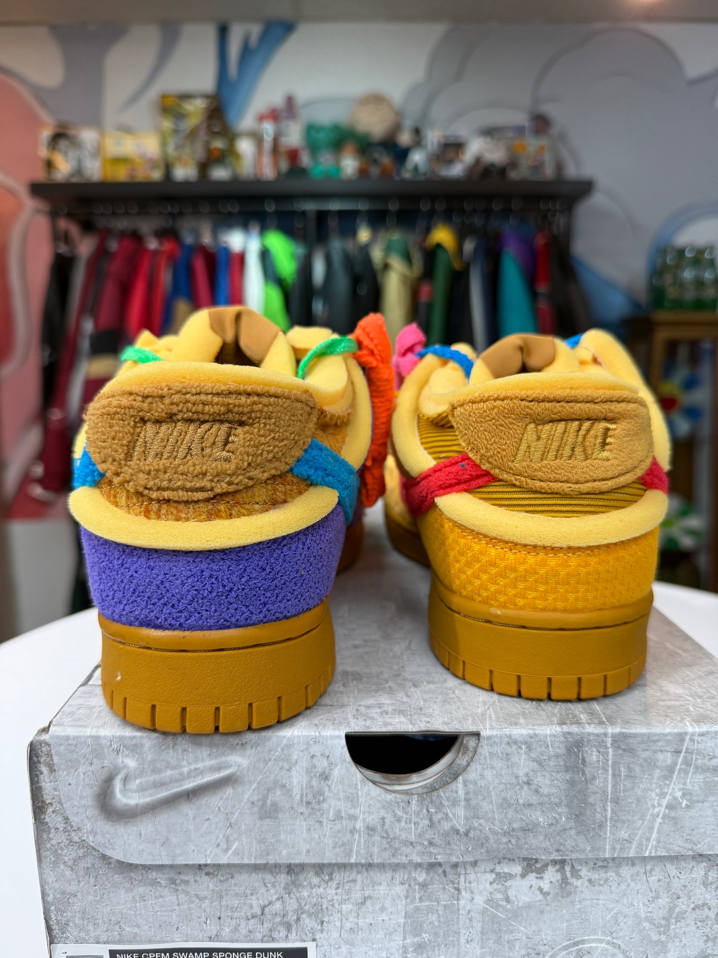 New Psychic Purple Swamp CPFM Dunks