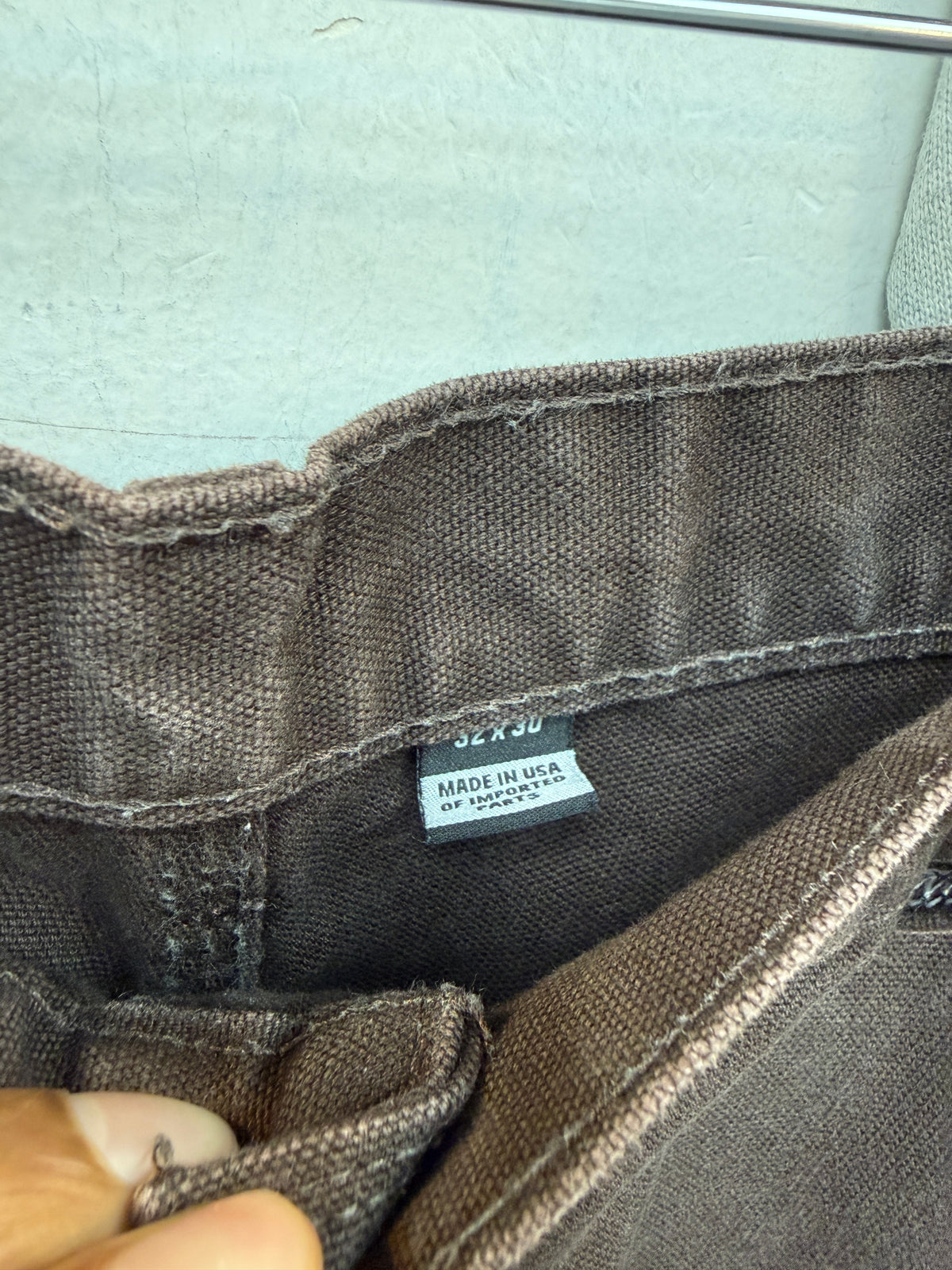 Carhartt Brown Double Knee Pant
