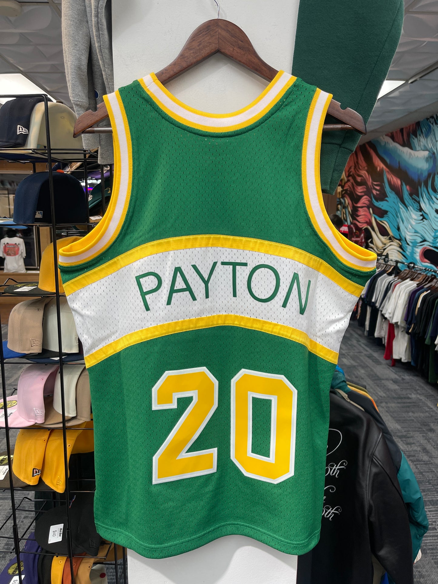 Mitchell & Ness Payton Sonics Jersey