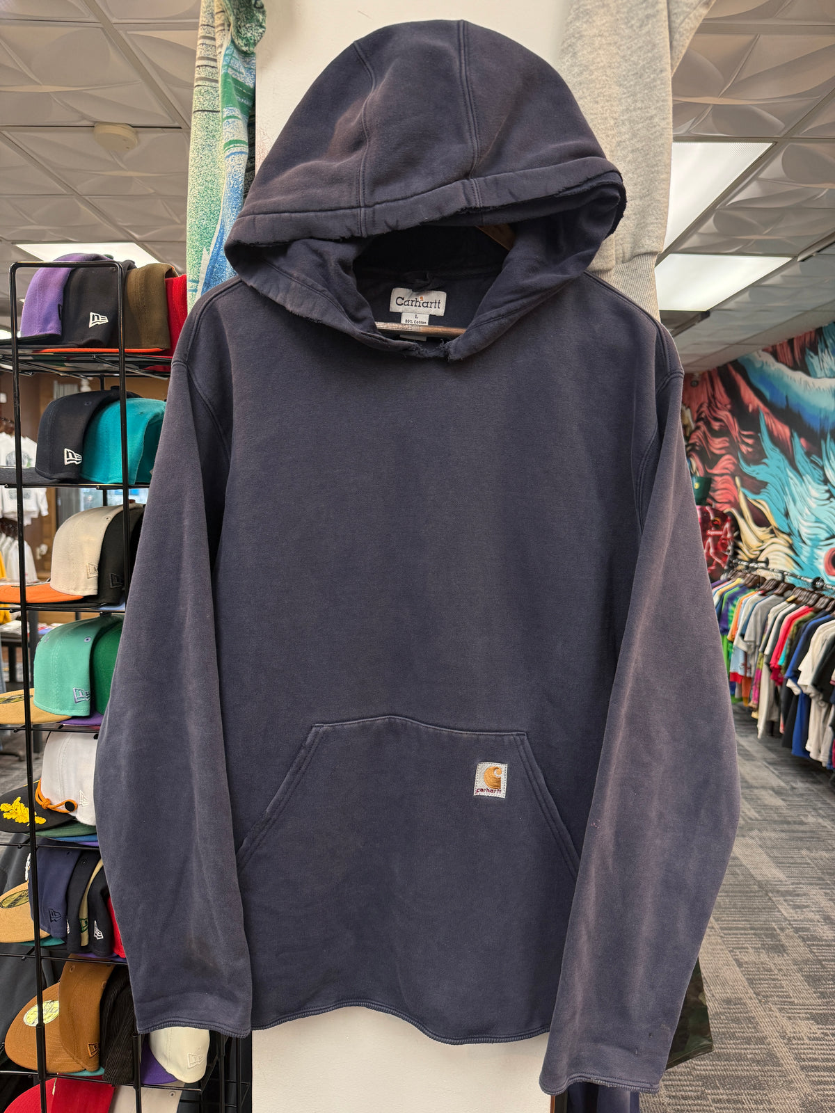 Vintage Carhartt Navy Hoodie