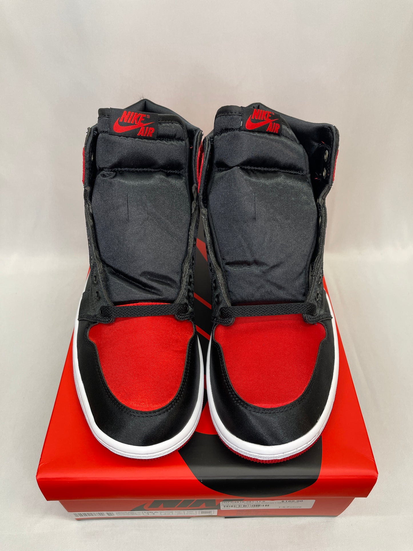 New Jordan 1 Satin Bred