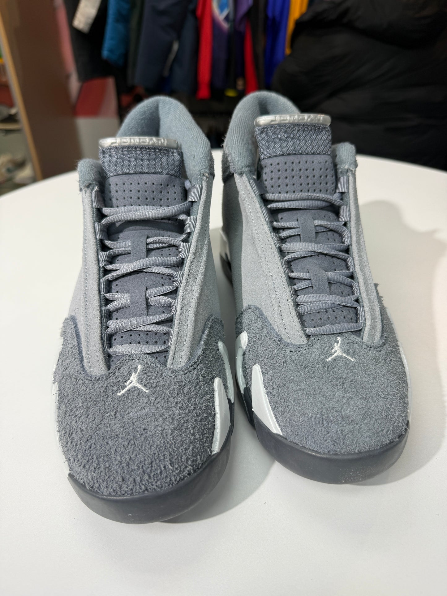New Flint Grey Jordan 14