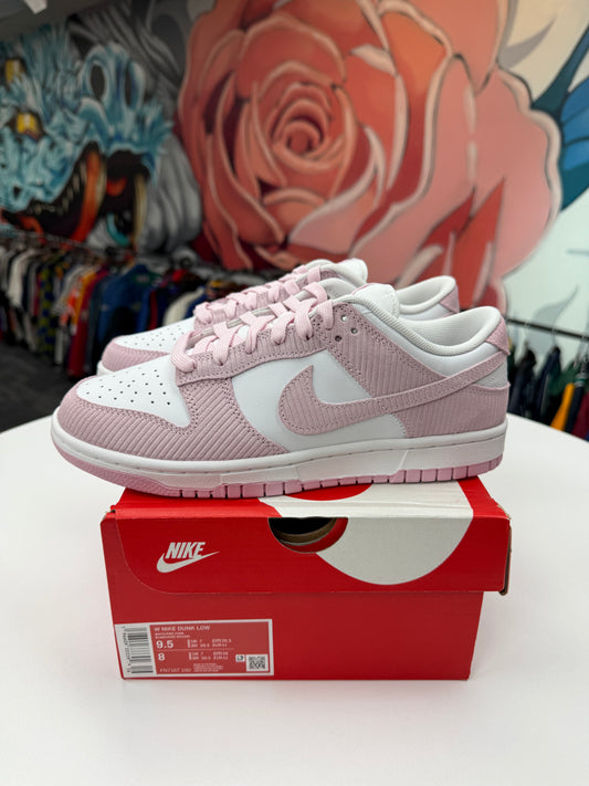 New Nike Dunk Low Pink Corduroy