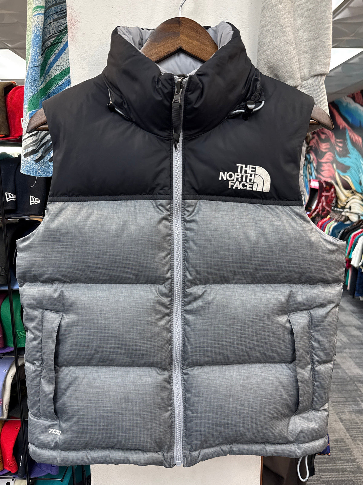 The North Face 1996 Retro Nuptse 700 Vest Grey
