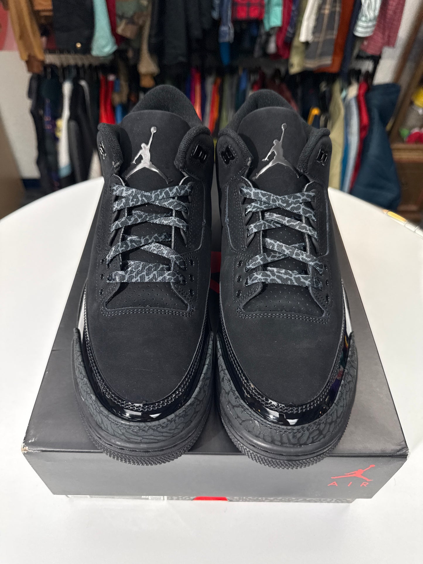 New Jordan 3 Black Cat