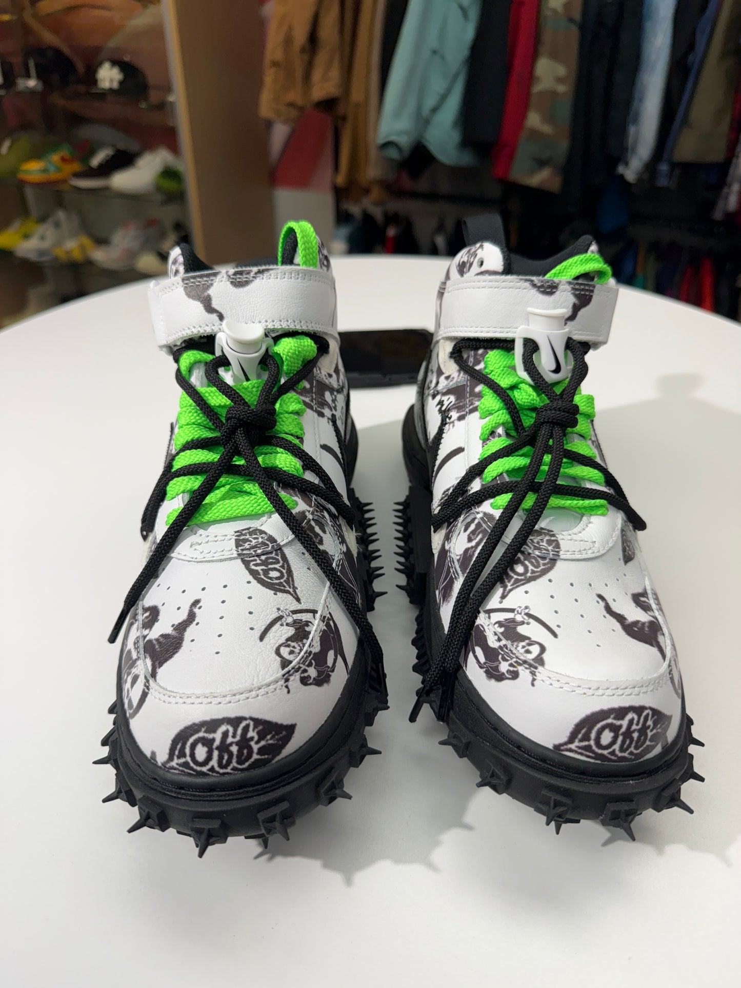 New Off-White Grim Reaper AF1 Mid