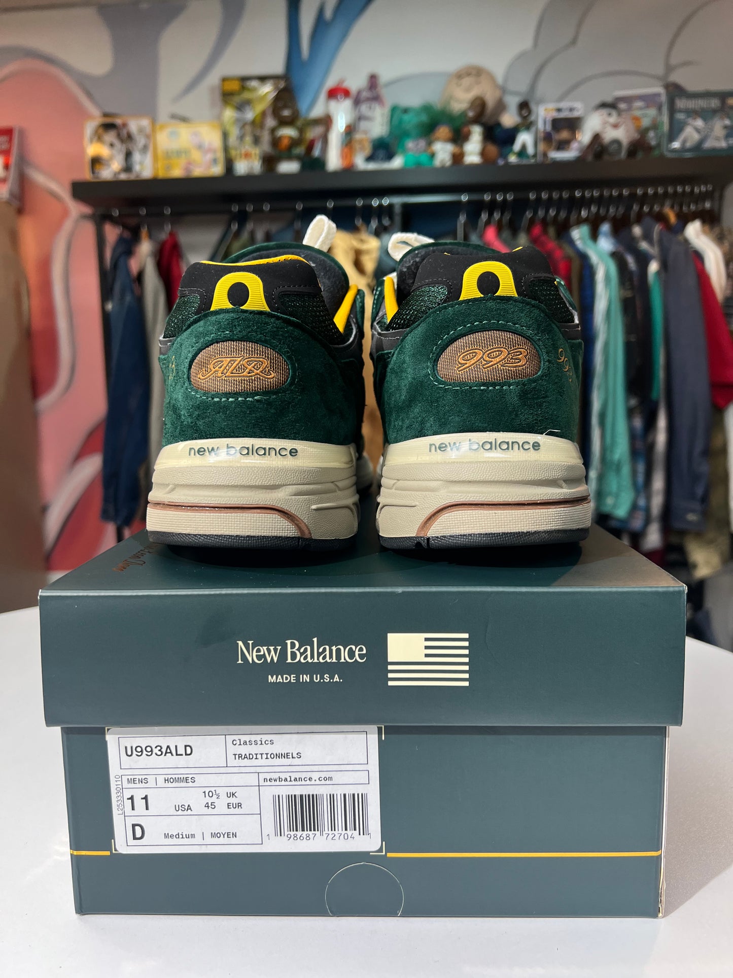 Preowned New Balance 993 Aime Leon Dore Pine Grove