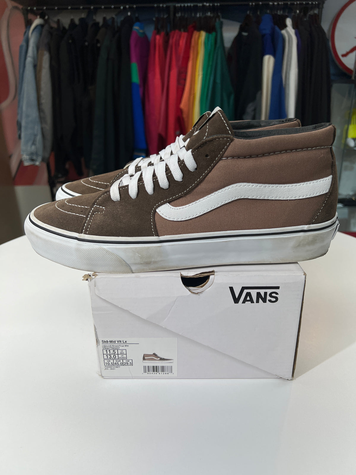 Preowned Vans x JJJJound Sk8-Mid Vault LX