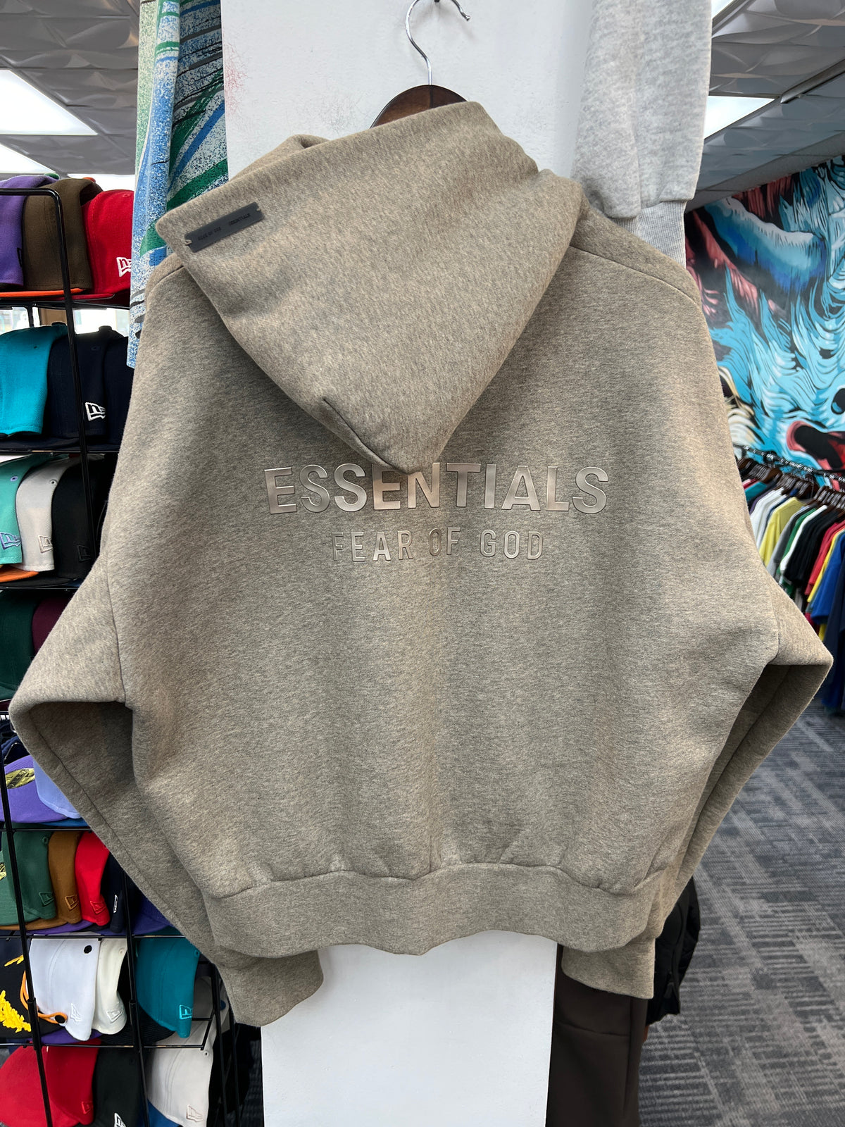 Fear of God Essentials Classic Full Zip Hoodie