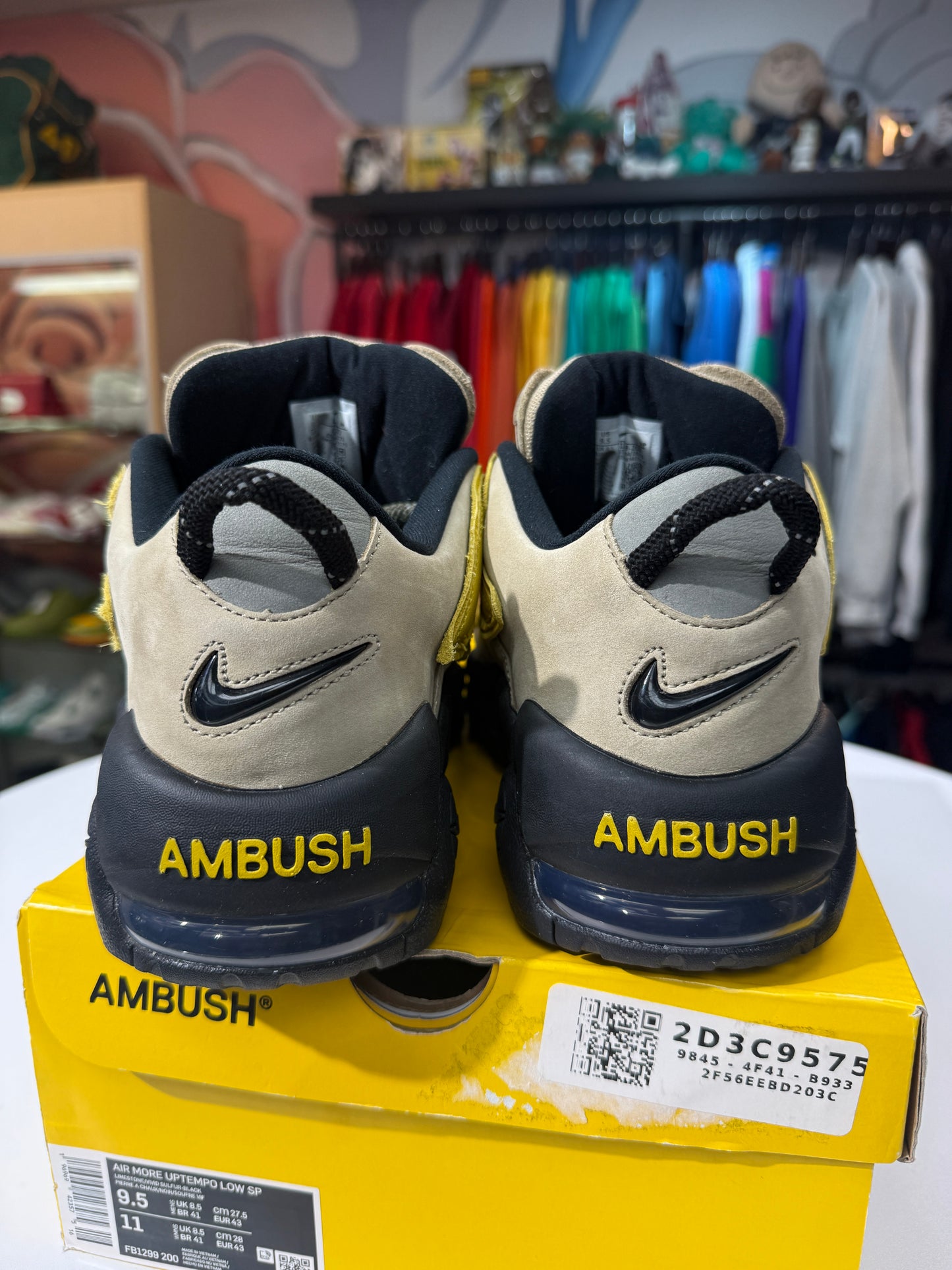 Preowned AMBUSH Limestone Air Uptempo Low