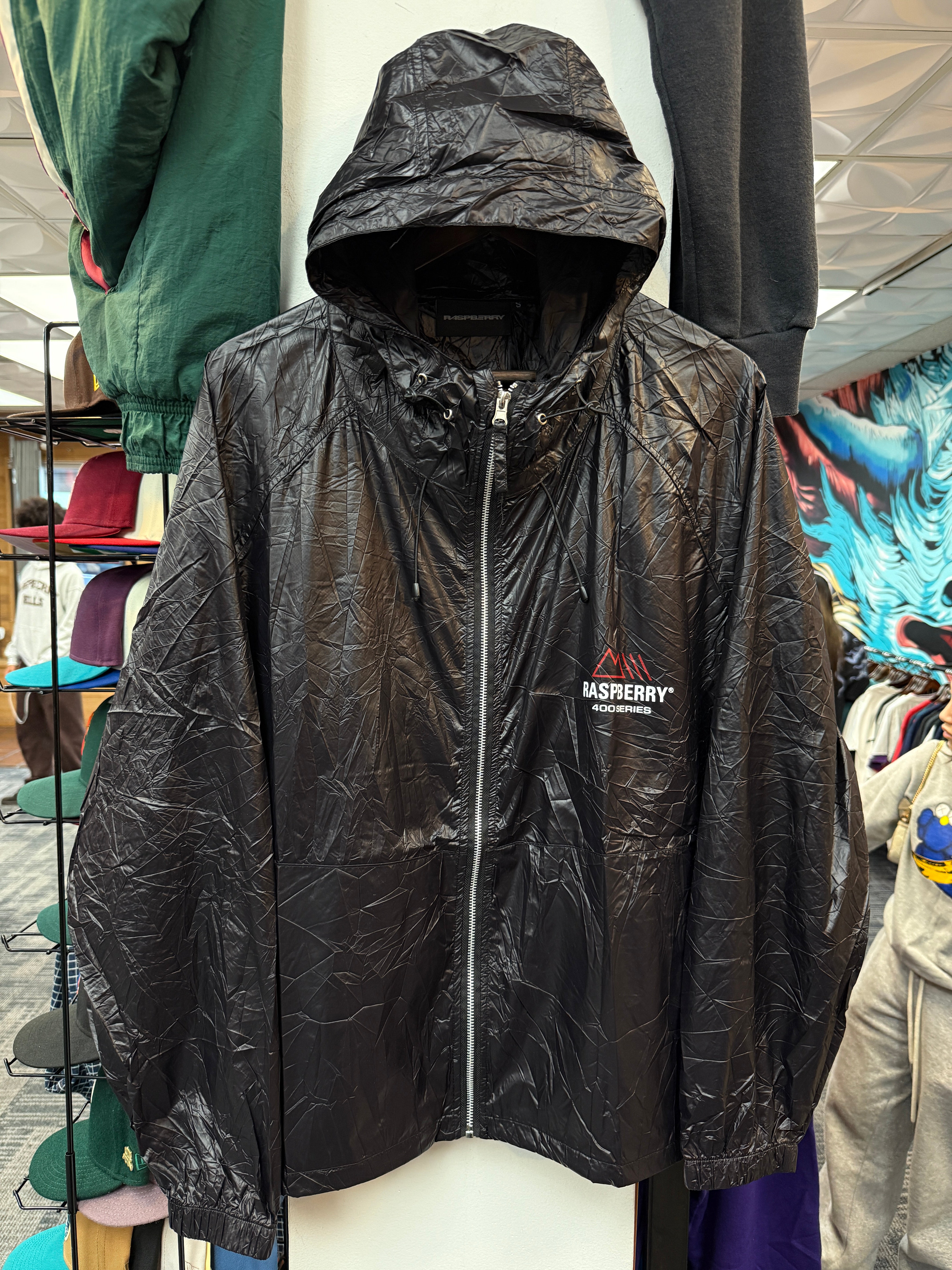 New GV Raspberry Hills Black 400 Series Windbreaker Jacket – Rush Hour