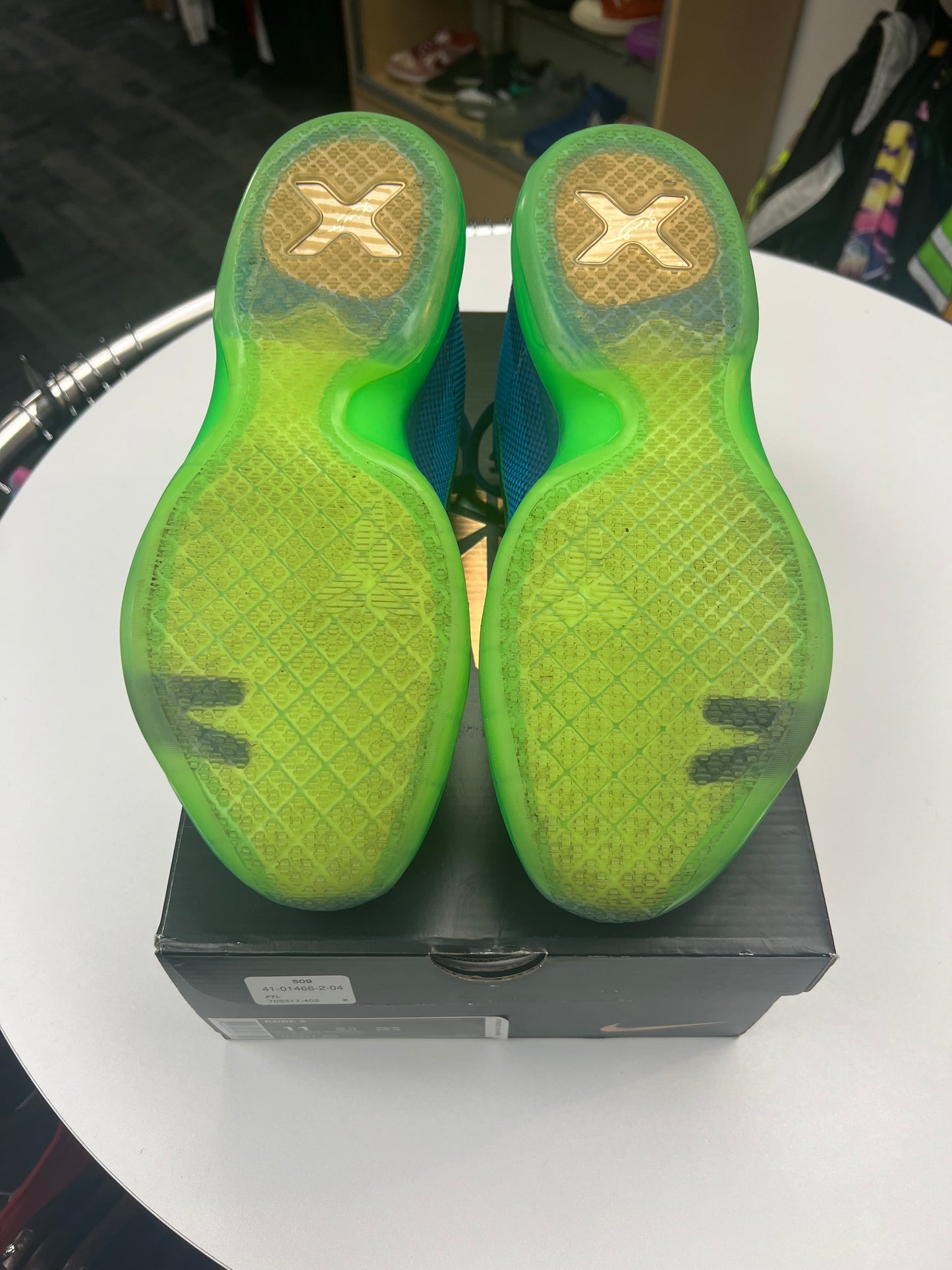 Preowned Nike Kobe 10 Emerald City