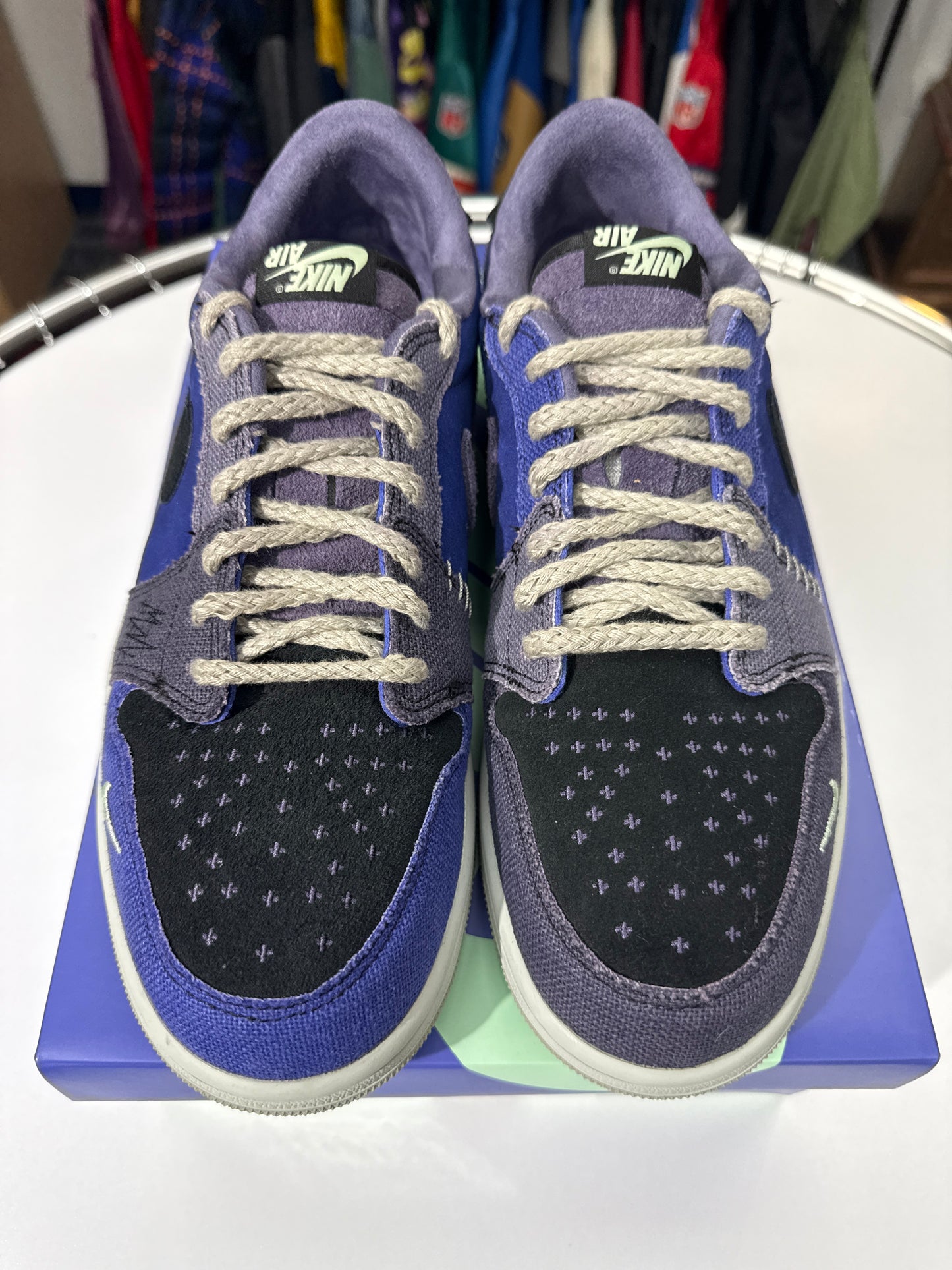 Preowned Jordan 1 Low Zion Williamson Voodoo Alternate