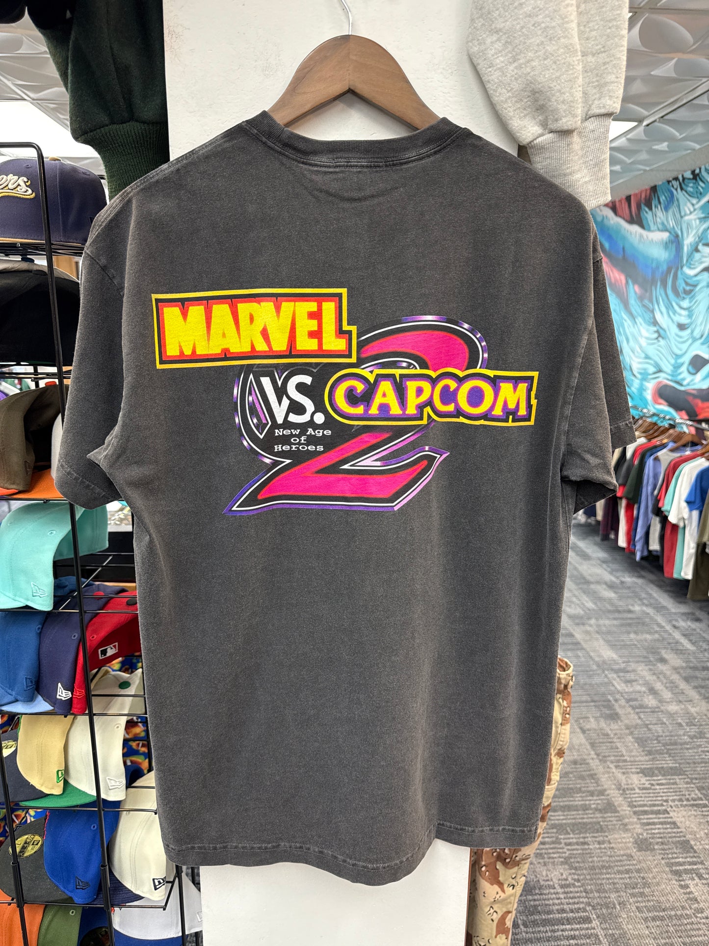New Kith x Marvel vs. Capcom Circus Vintage Tee
