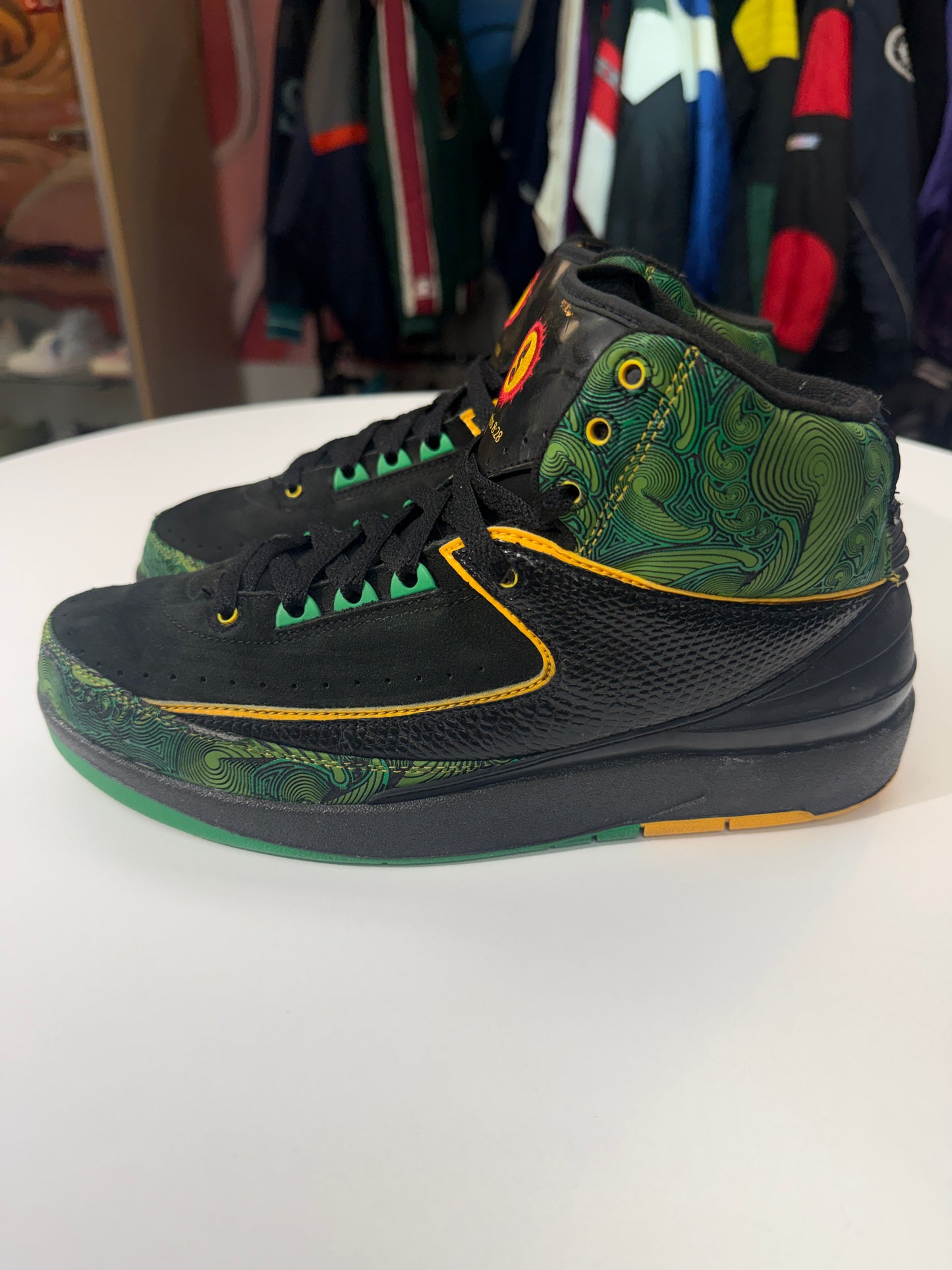 Preowned Doernbecher Peacock Jordan 2