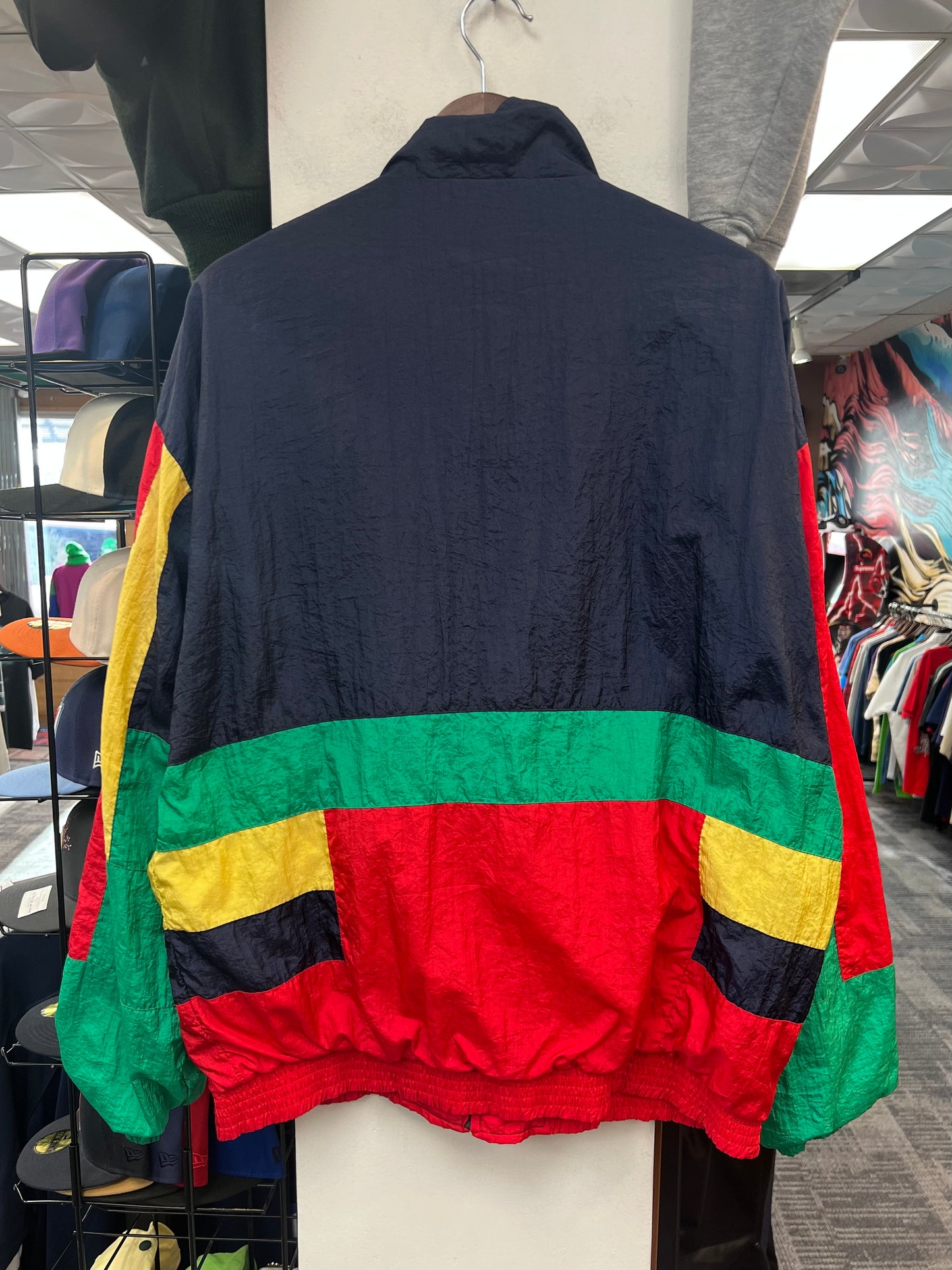 Vintage Sergio Tacchini Vento Multicolored Track Jacket