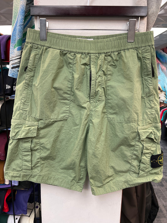 Stone Island Cargo Bermuda Shorts