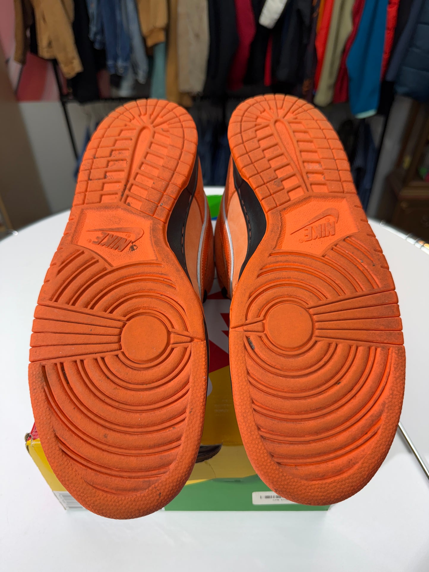 Preowned Orange Lobster Nike SB Dunk Low