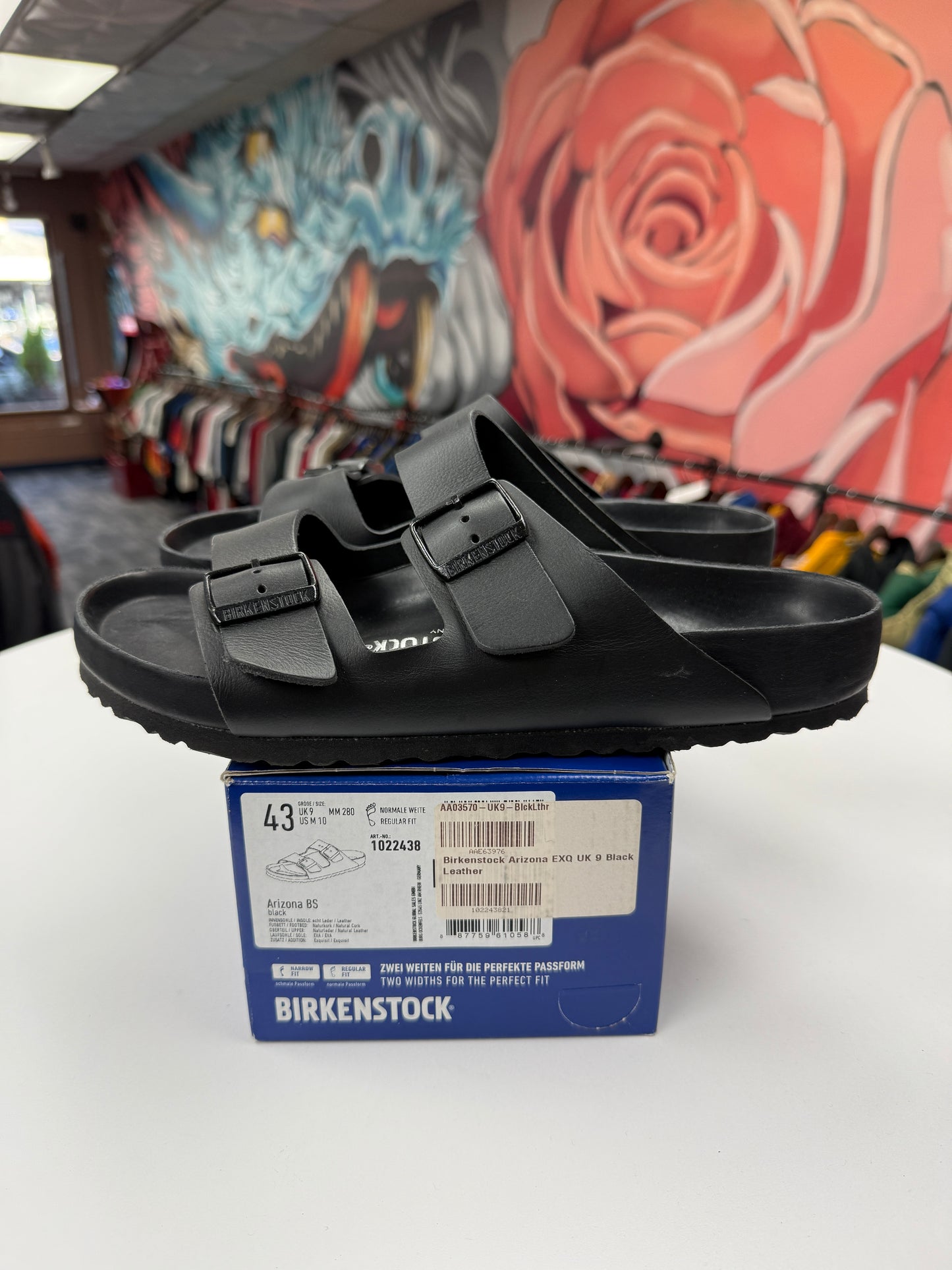 Preowned Birkenstock Arizona Leather