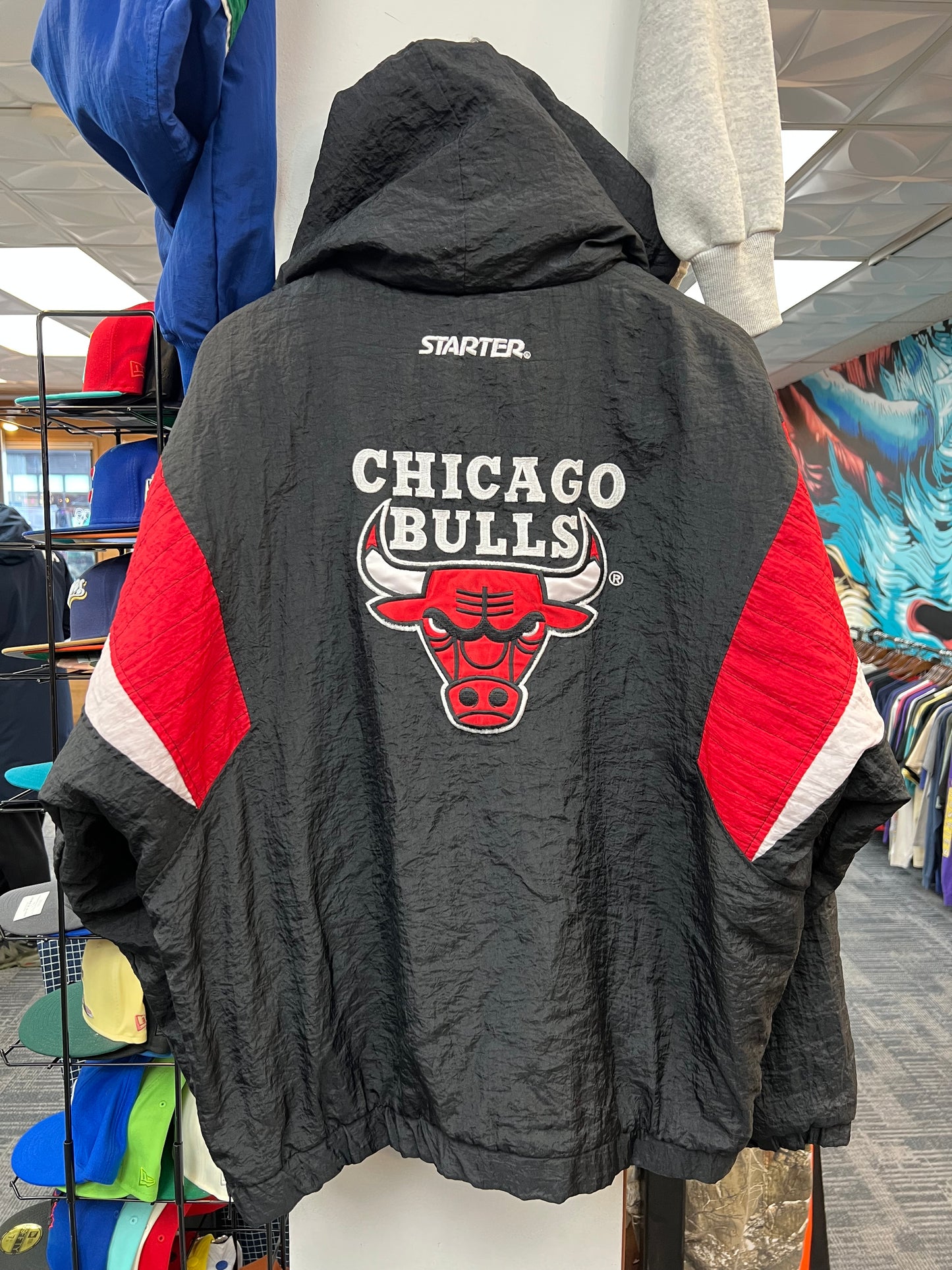 Vintage Starter Chicago Bulls Jacket