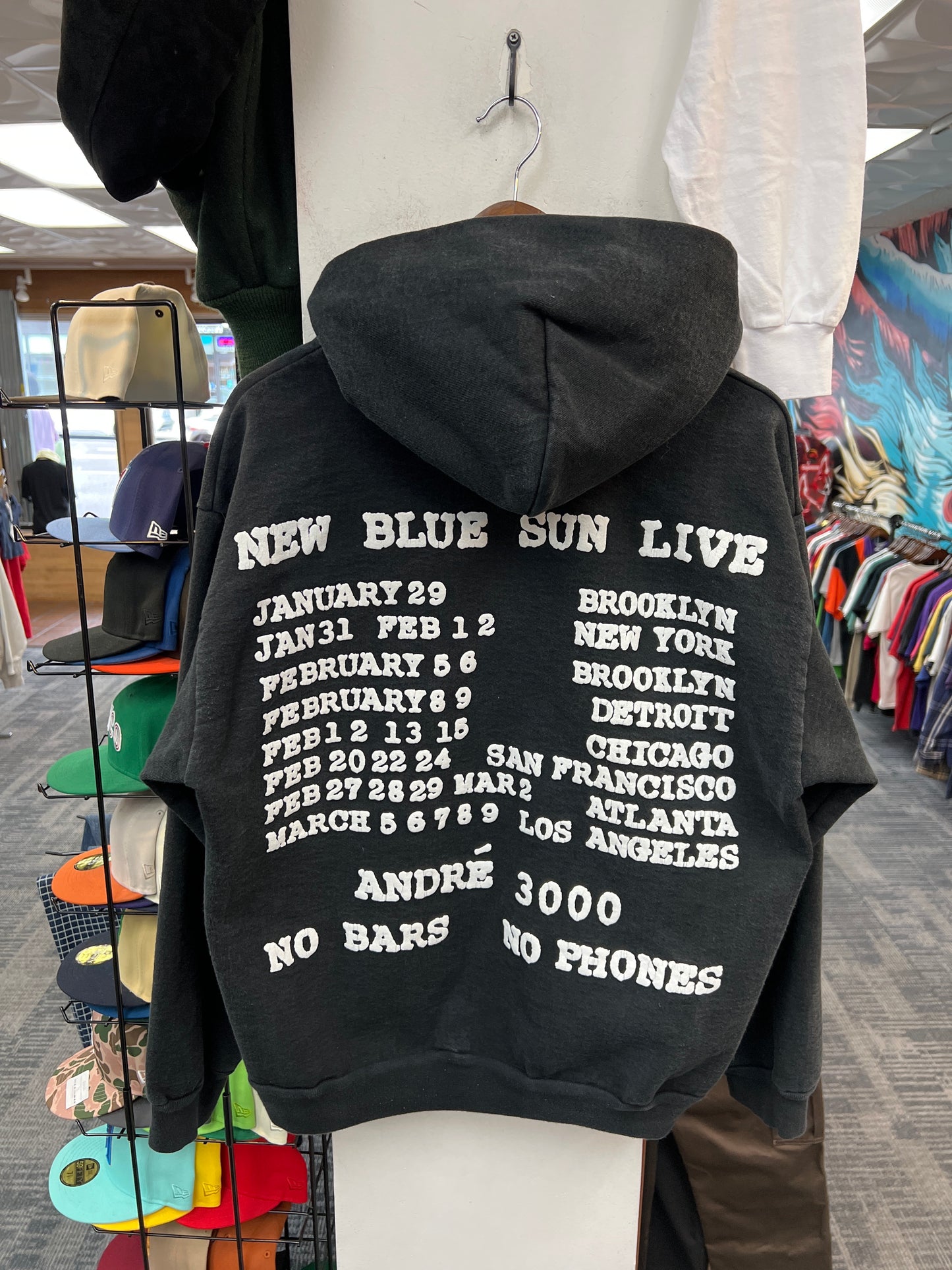 CPFM X Andre 3000 Live In Person New Blue Sun Tour Hoodie
