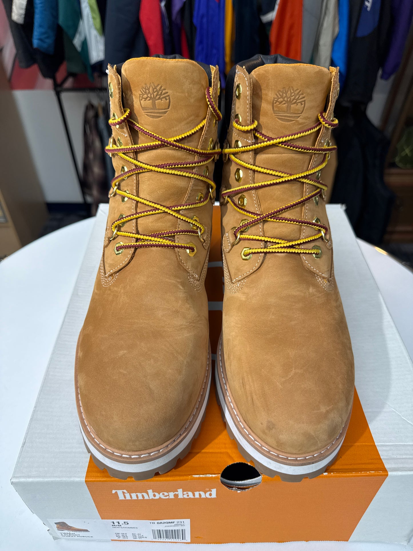 Preowned Timberland 6 Inch Vibram Boot
