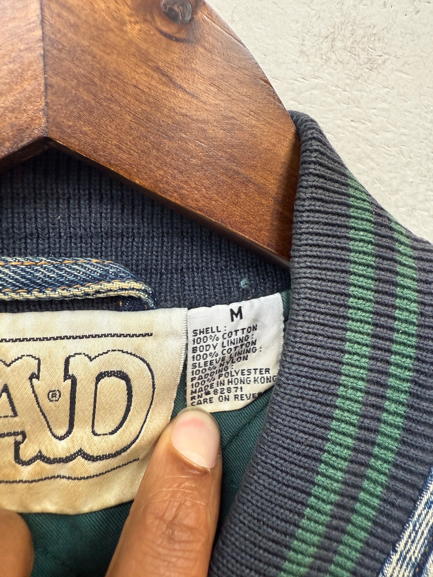Vintage 1993 MAD Magazine Denim Varsity Jacket
