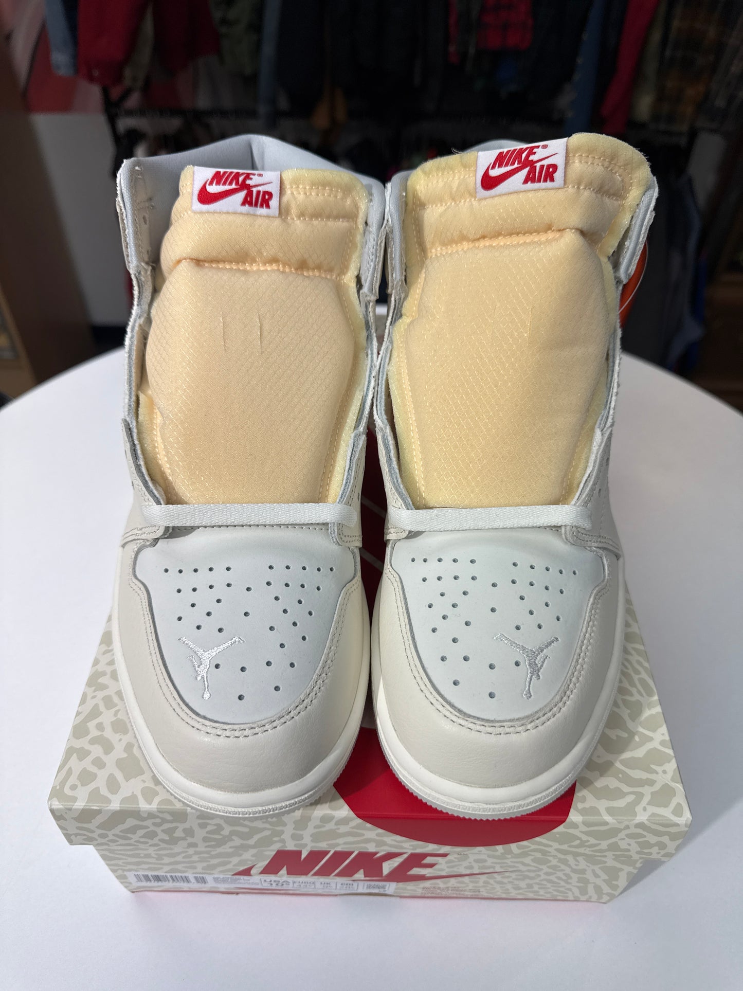 New Jordan 1 Sail University Red