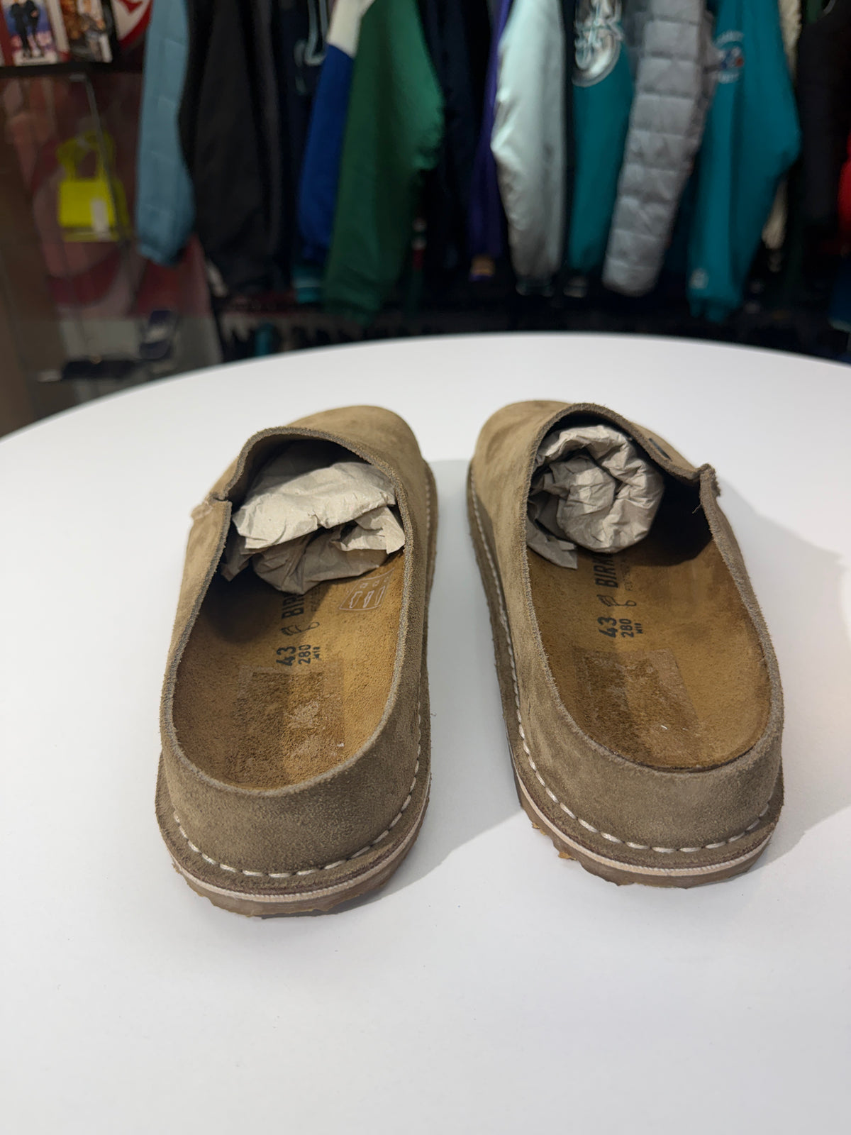 New Birkenstock Zermatt Suede Clog Slipper